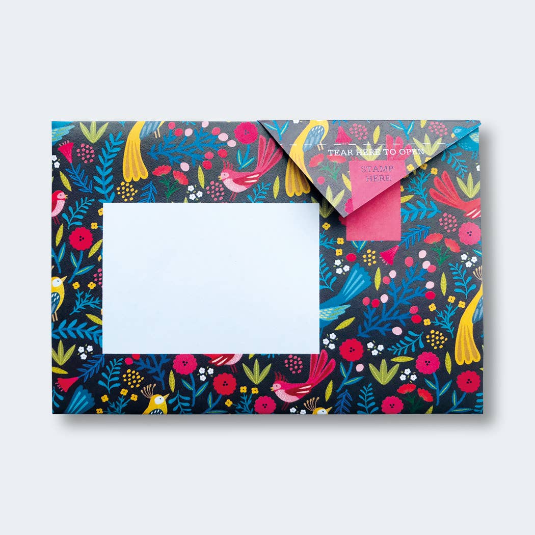 Magical Menagerie Pigeon Folding Letter Set, pack of 6