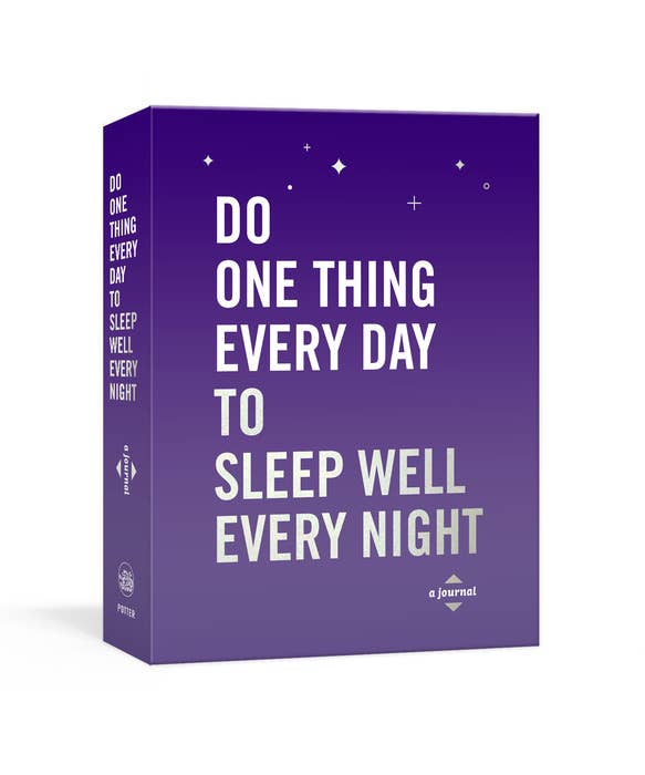 Do One Thing To Sleep Well Journal