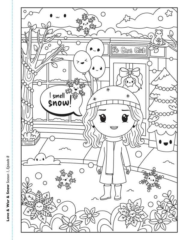 Gilmore Girls Kawaii Coloring Book