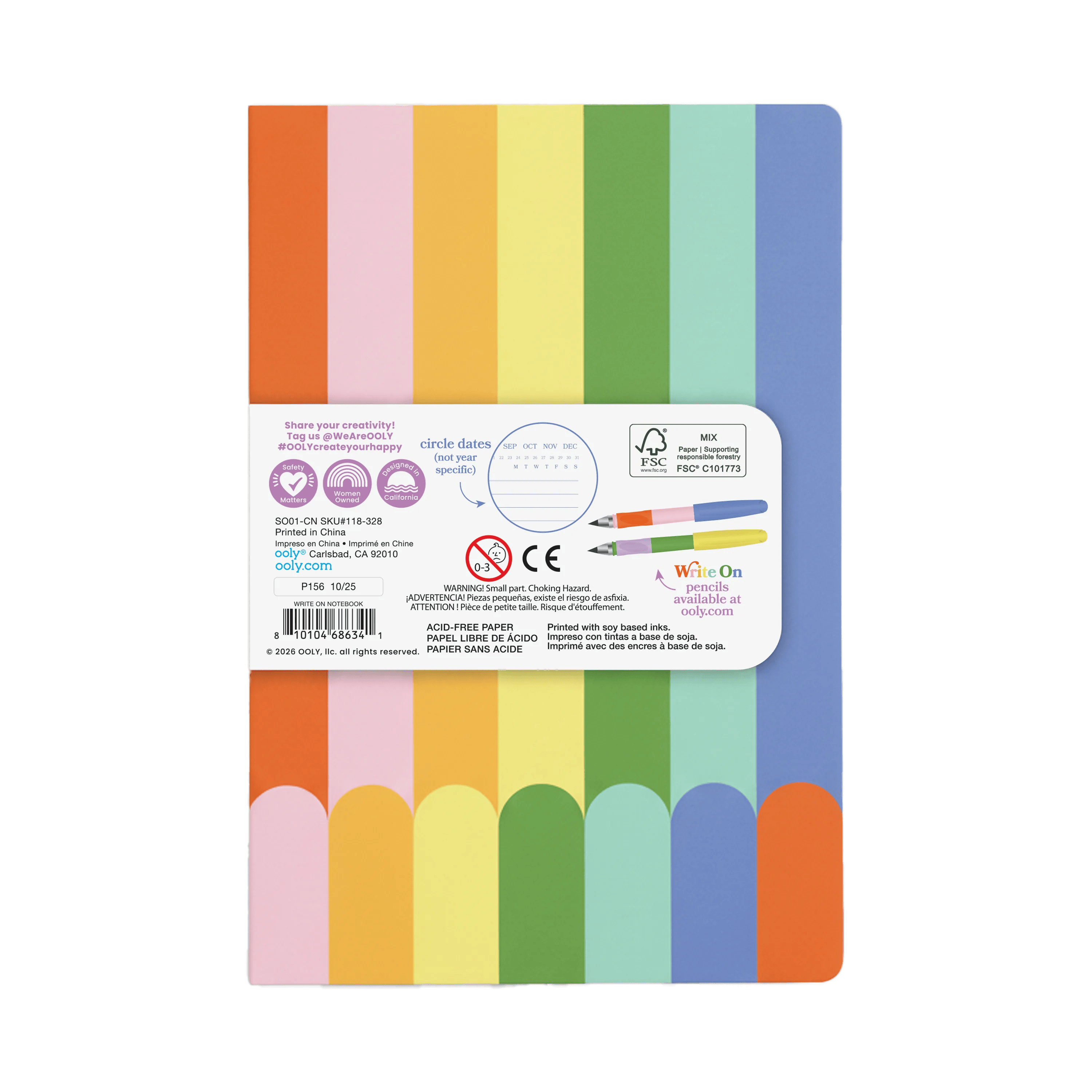 Write On: Notebook (5.8" x 8.3")