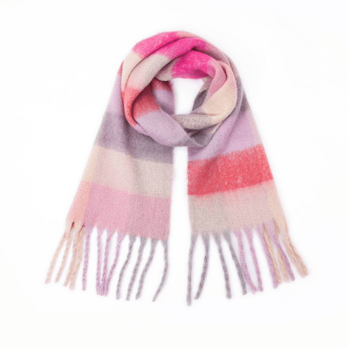 Primary Bright Blanket Scarf