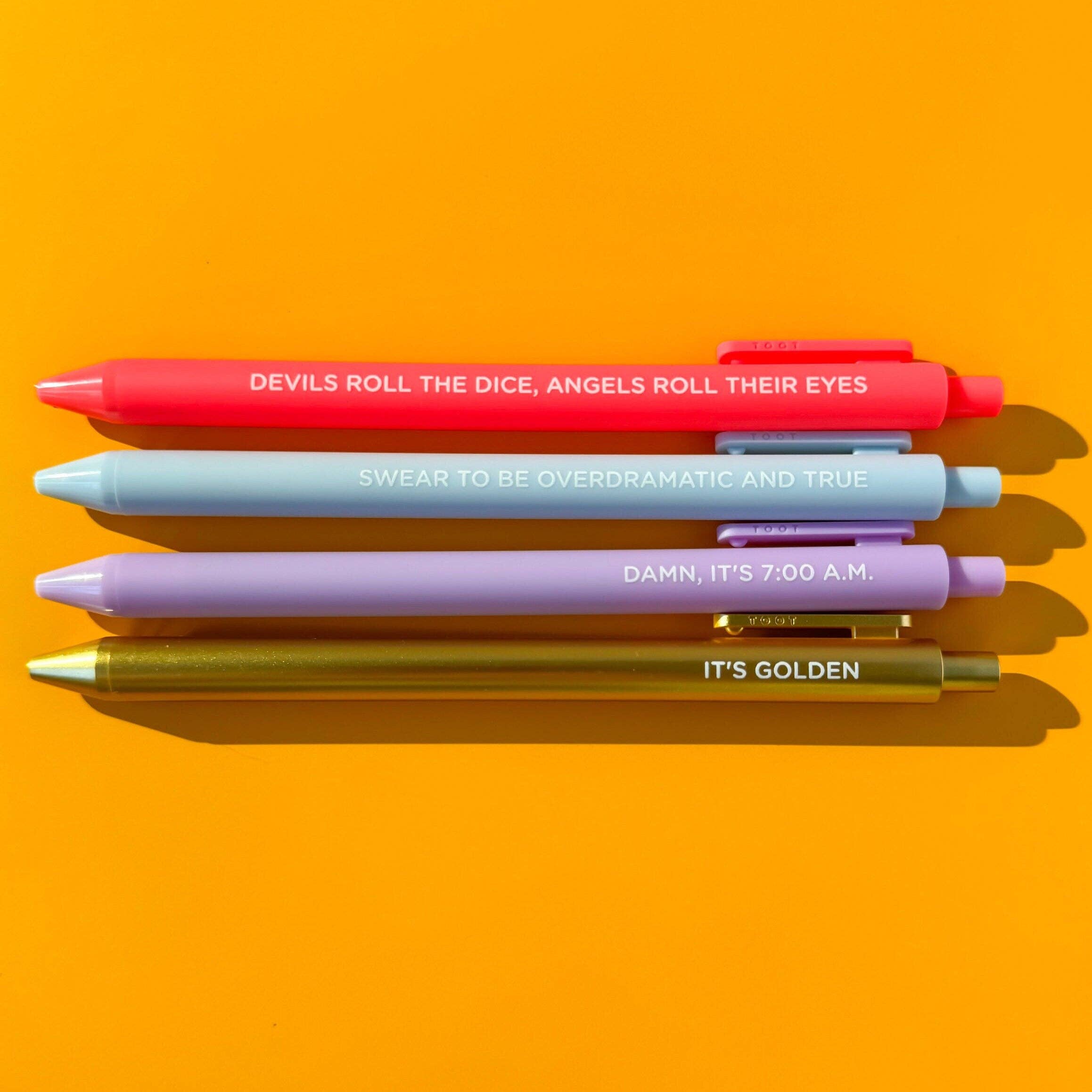 Eras Inspired Lover Jotter Gel Pen Set