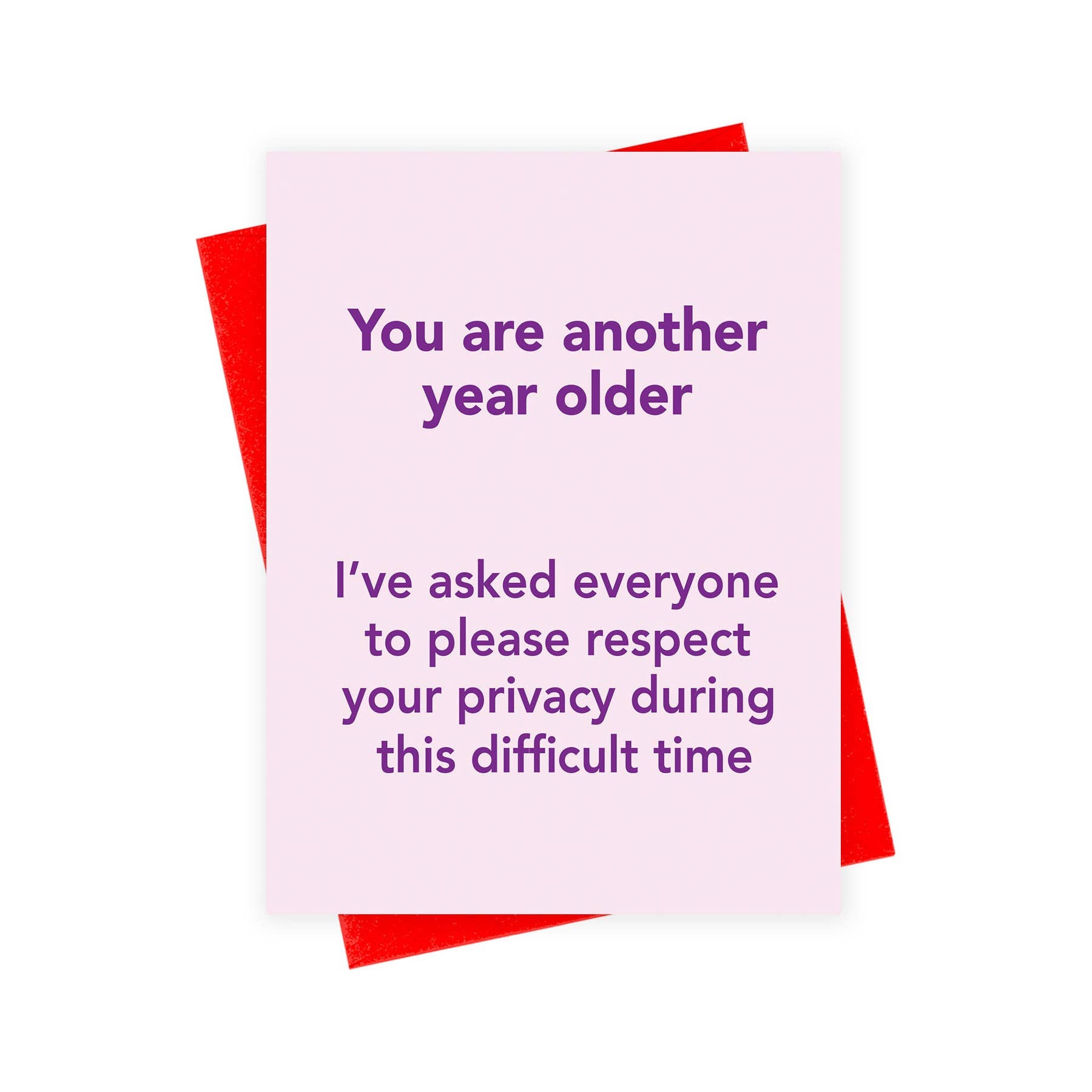 HBD Year Older Card
