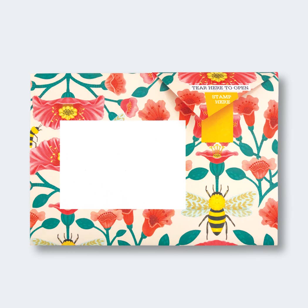 Bright & Beautiful Bird-Themed Folding Letters, Pack of 6