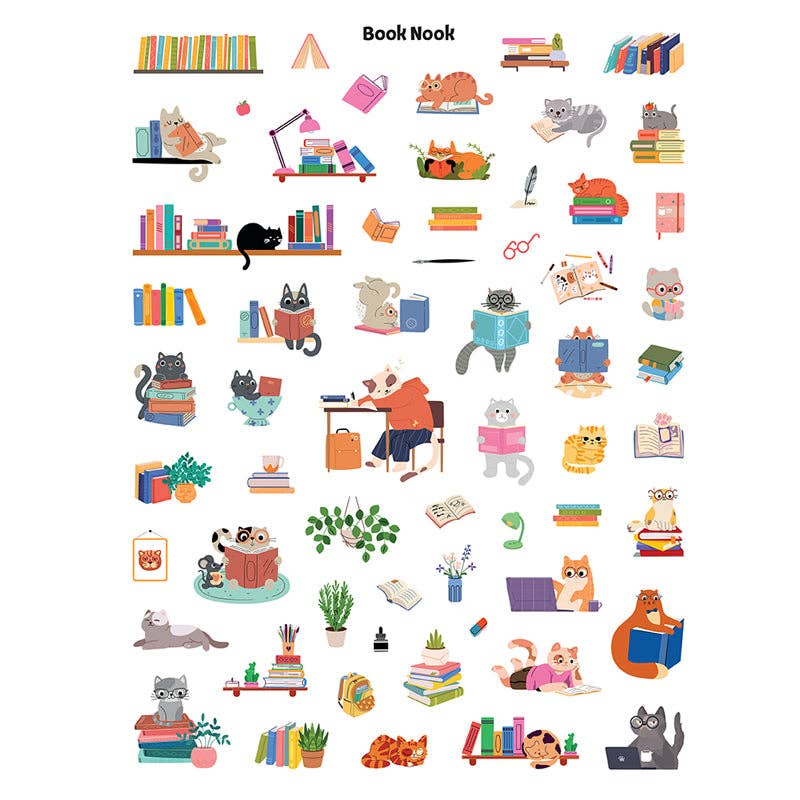 Sticker Party: Cats (1,000 stickers - NEW!)