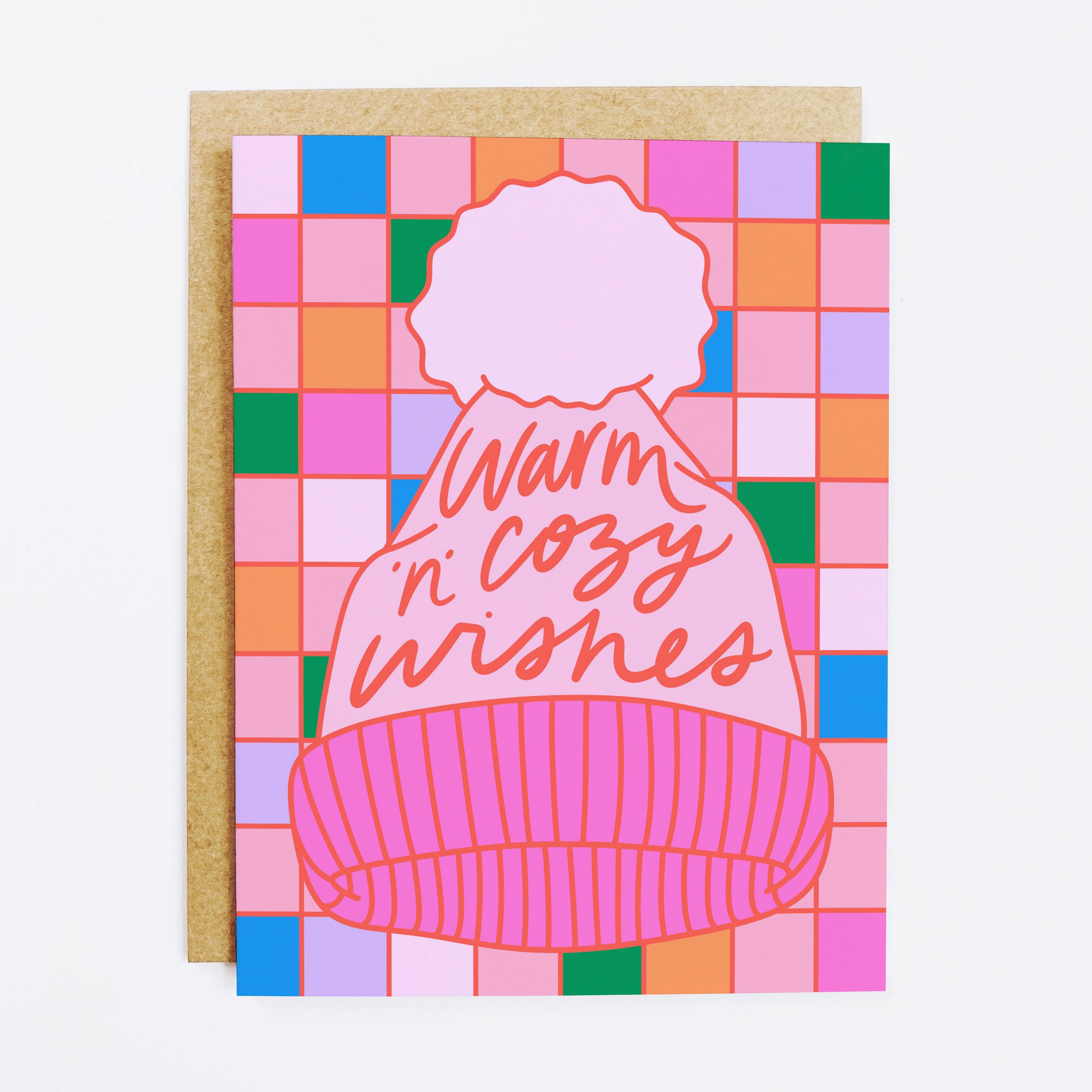 Warm 'n' Cozy Wishes Holiday Card