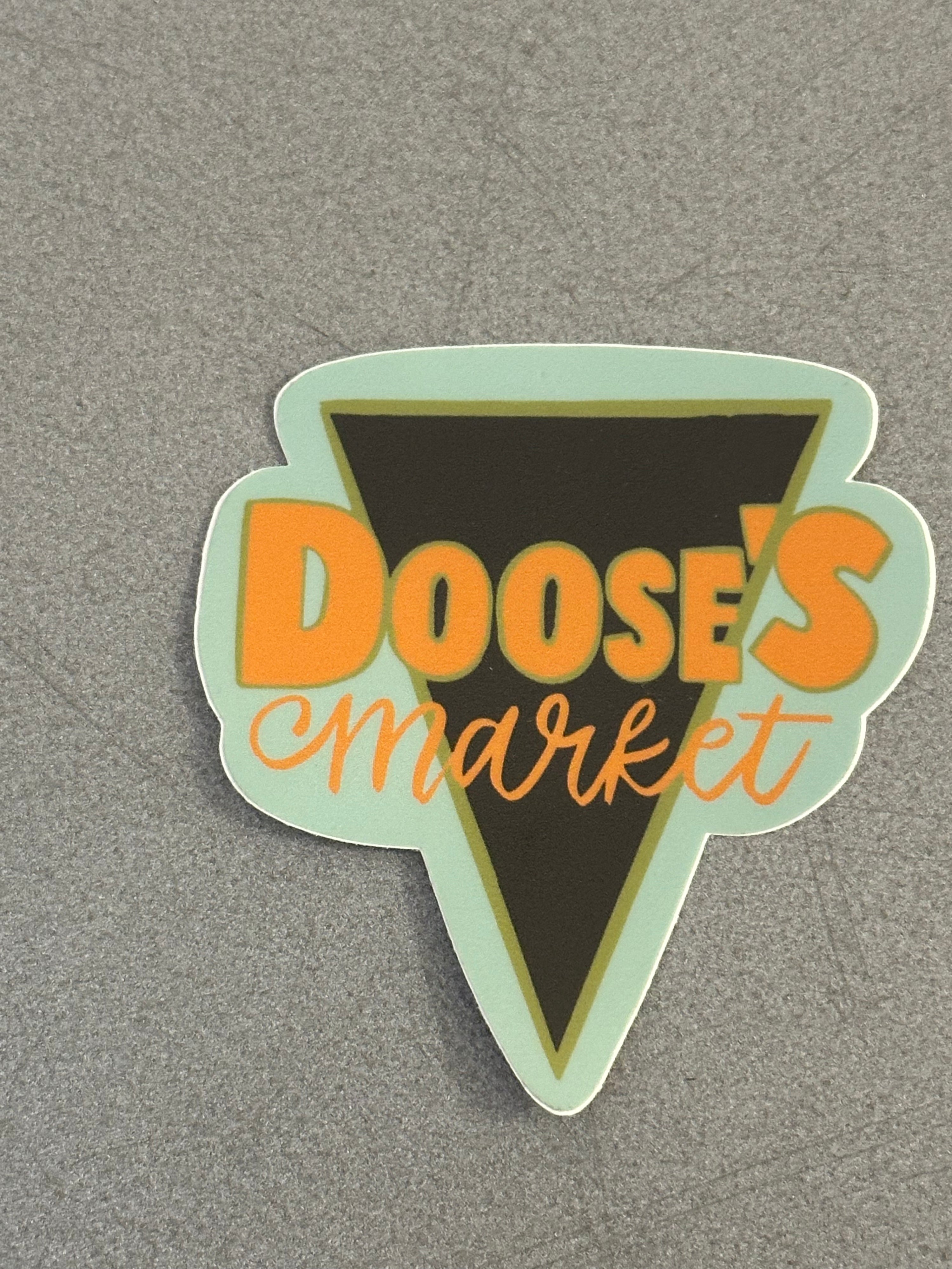 GG Inspired Doose's Market Sticker
