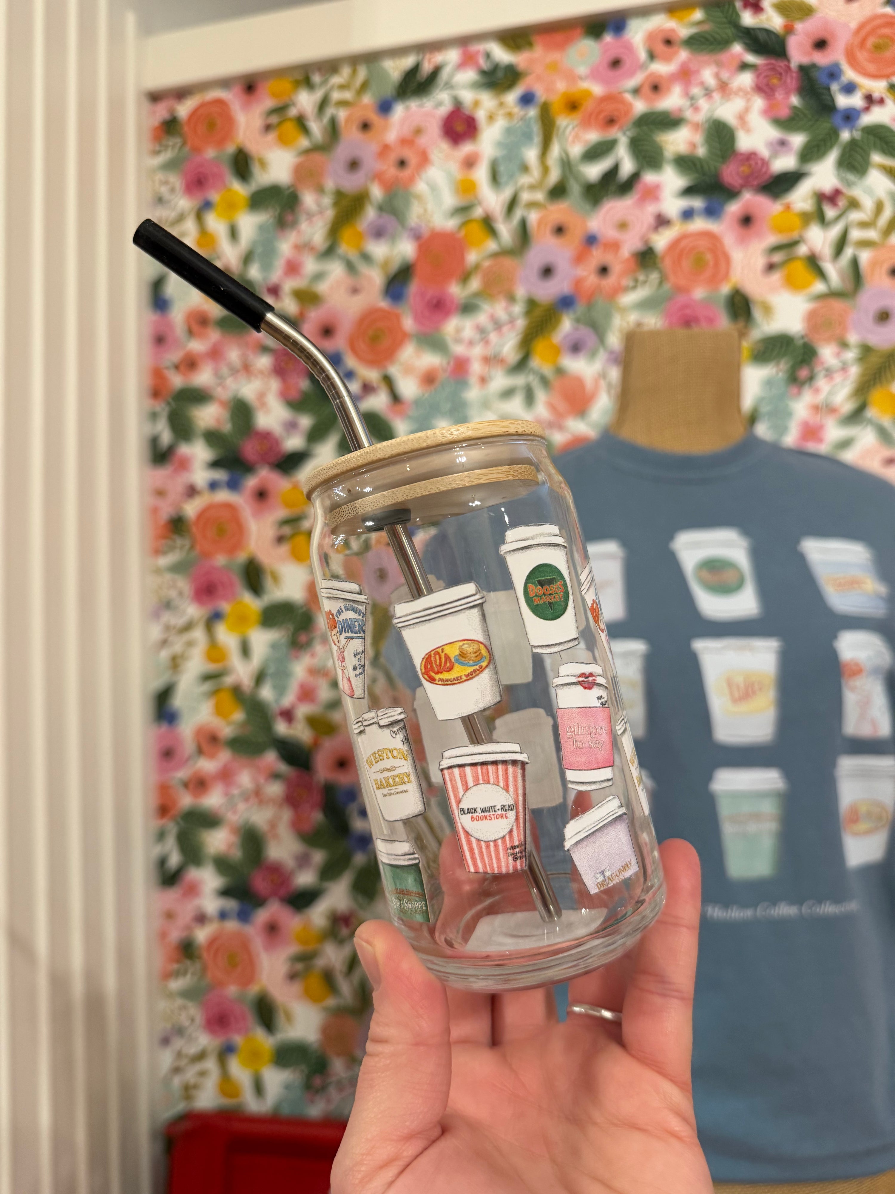 Gilmore Inspired To Go Coffee Can Glass
