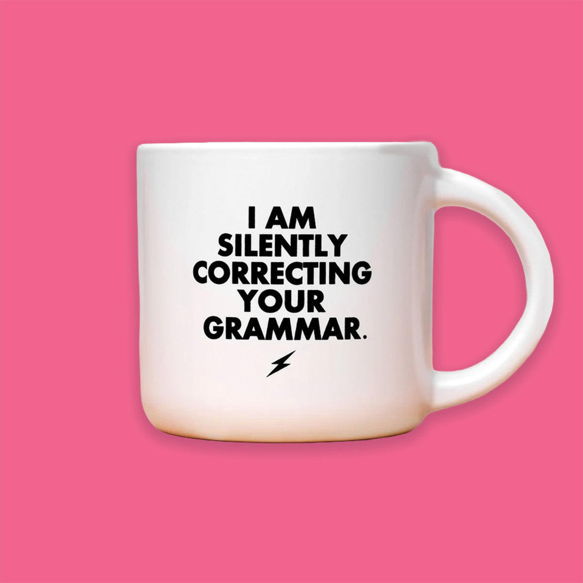 Silently Correcting Your Grammar Mug
