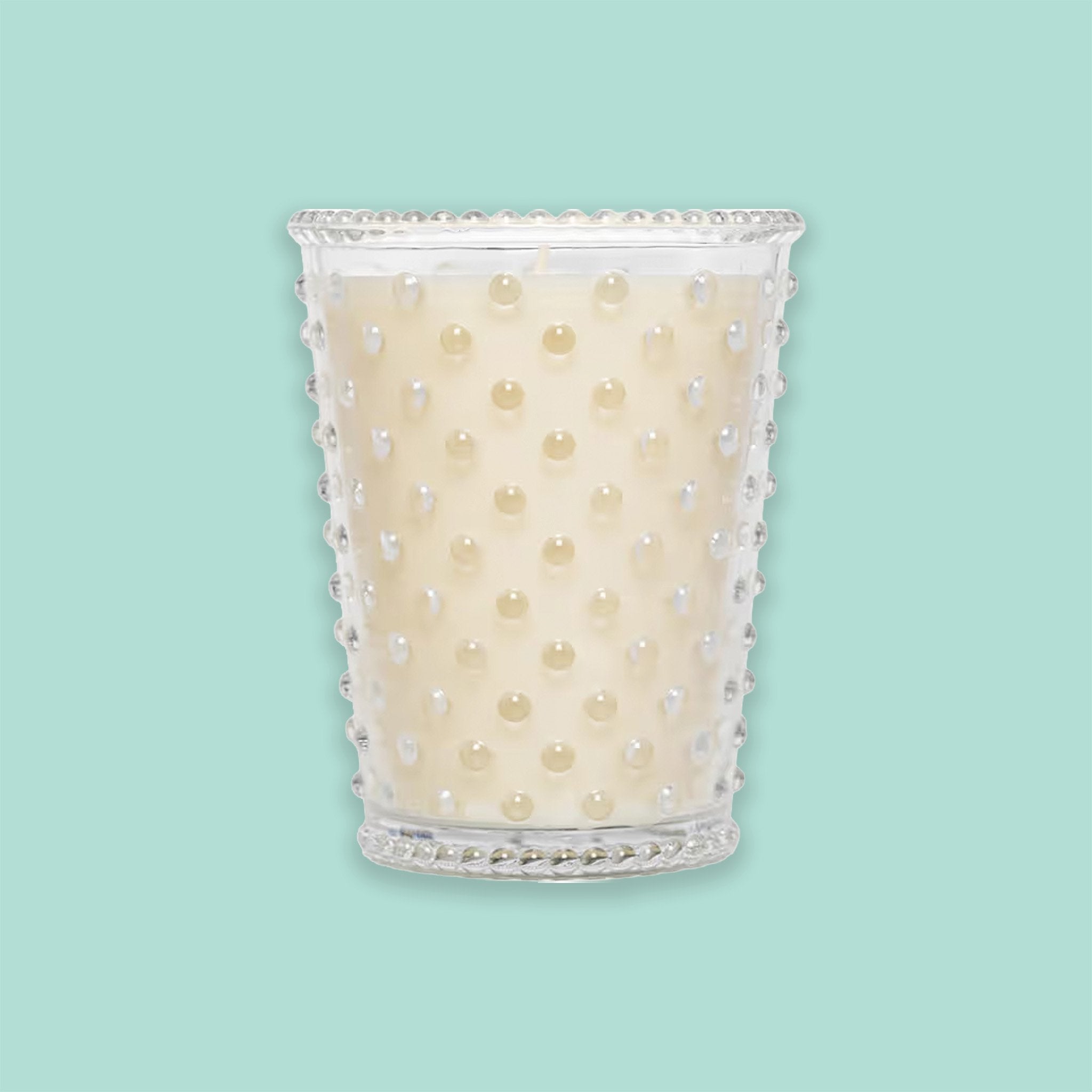 Champagne Hobnail Candle