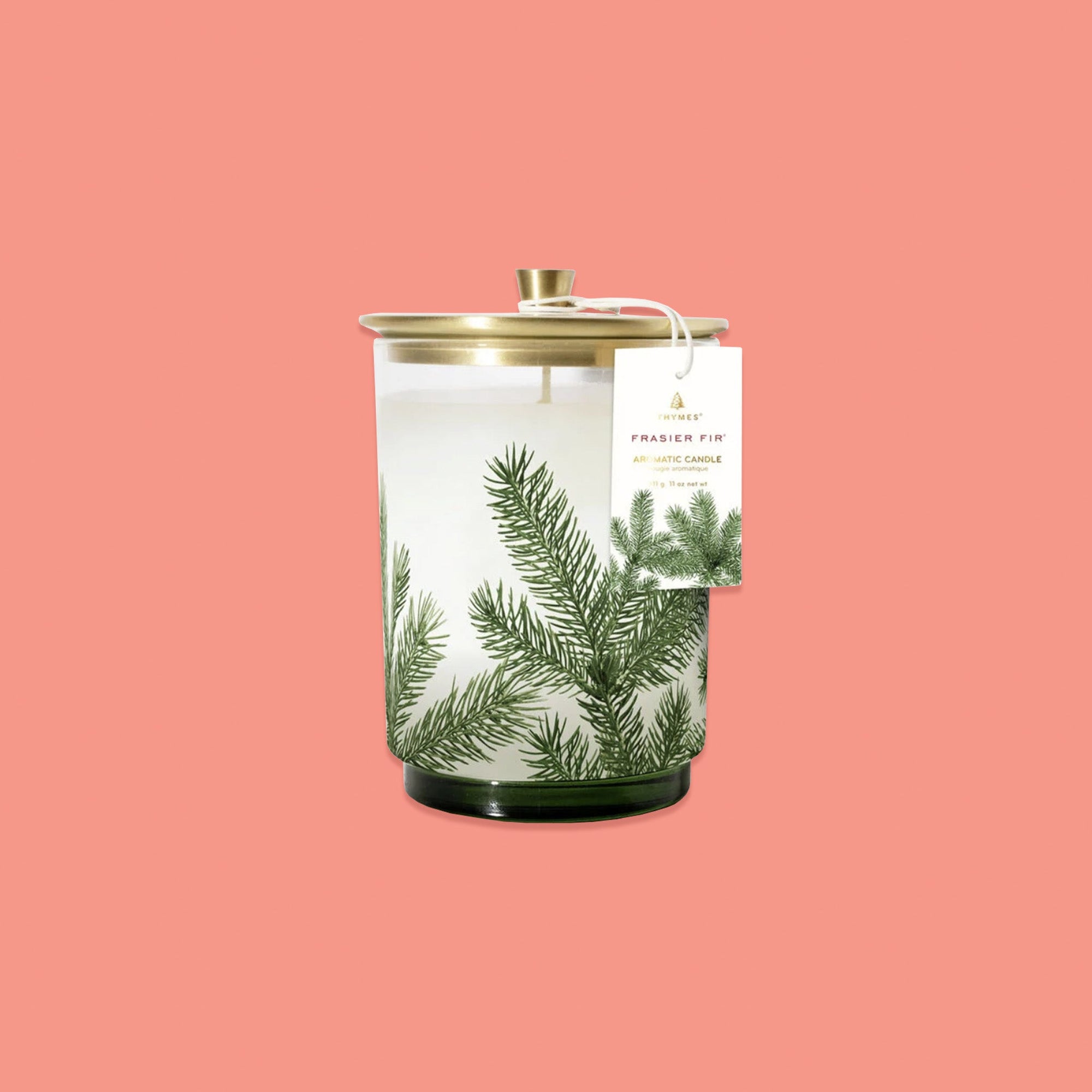 Frasier Fir Medium Pine Needle Luminary Candle