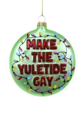 Make the Yuletide Gay Ornament