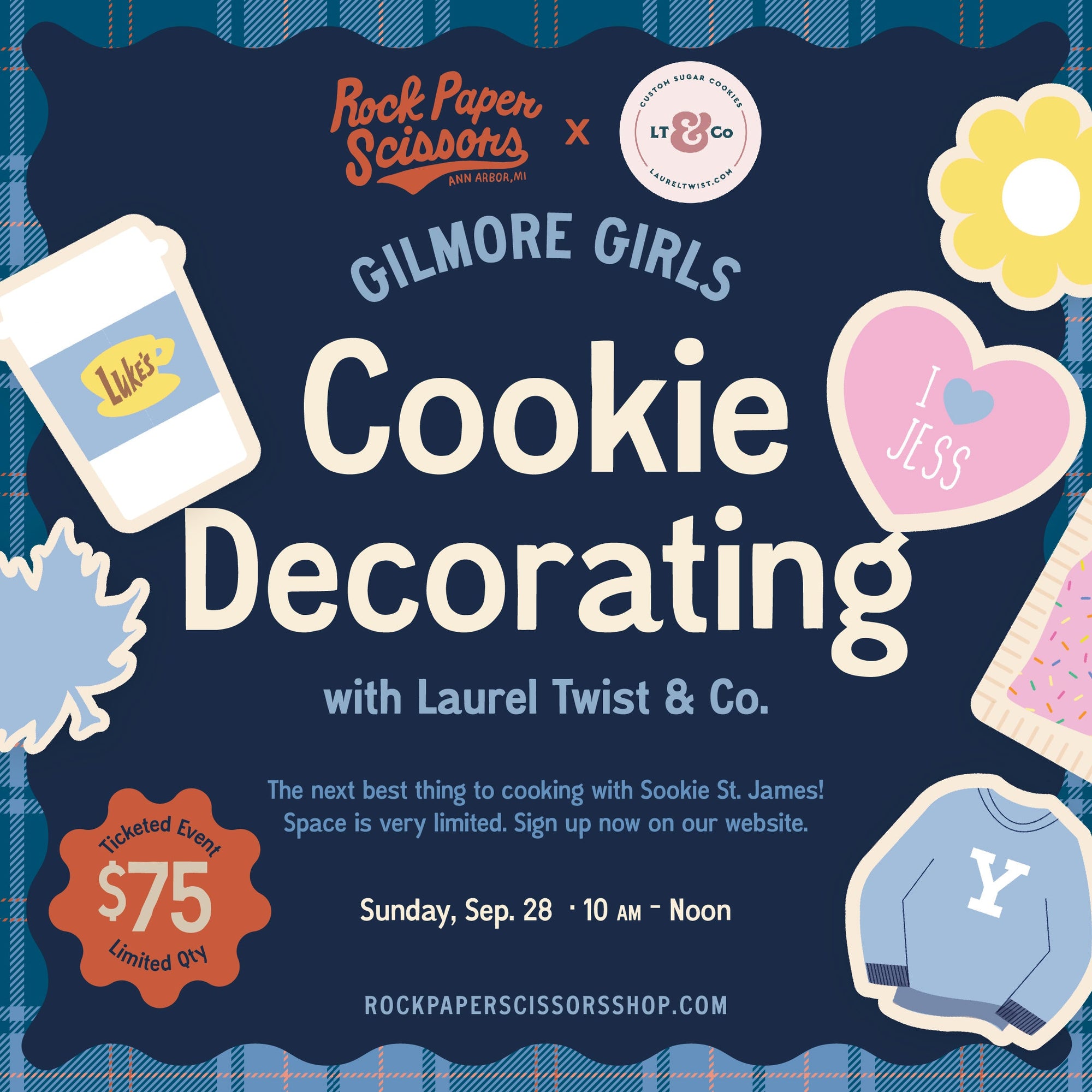 Cookie Decorating Workshop w/ Laurel Twist & Co.