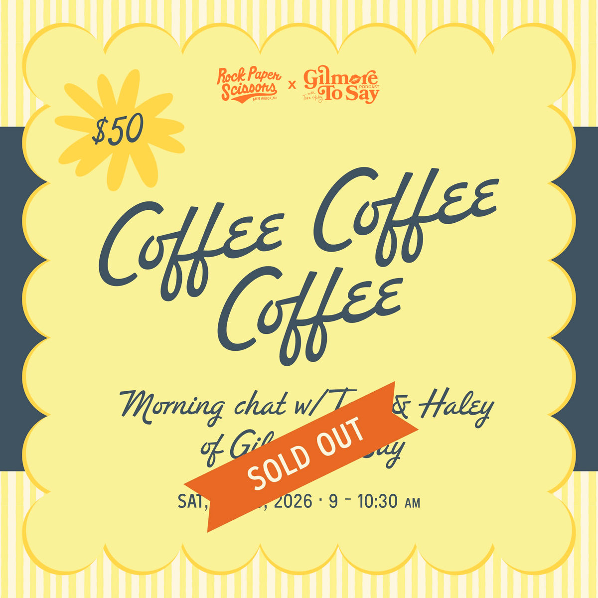 Coffee Coffee Coffee: A Conversation with Gilmore to Say