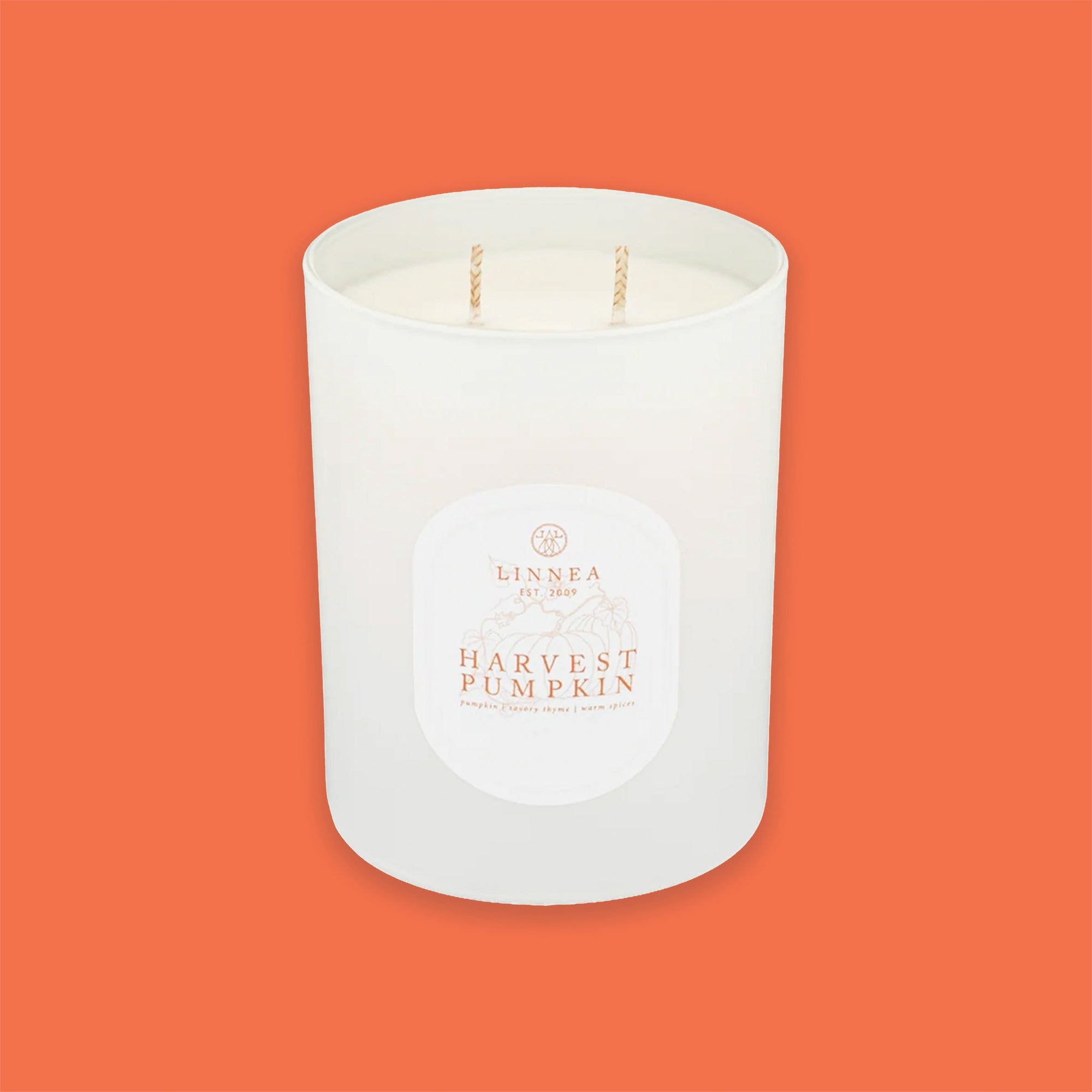 Harvest Pumpkin Linnea Candle