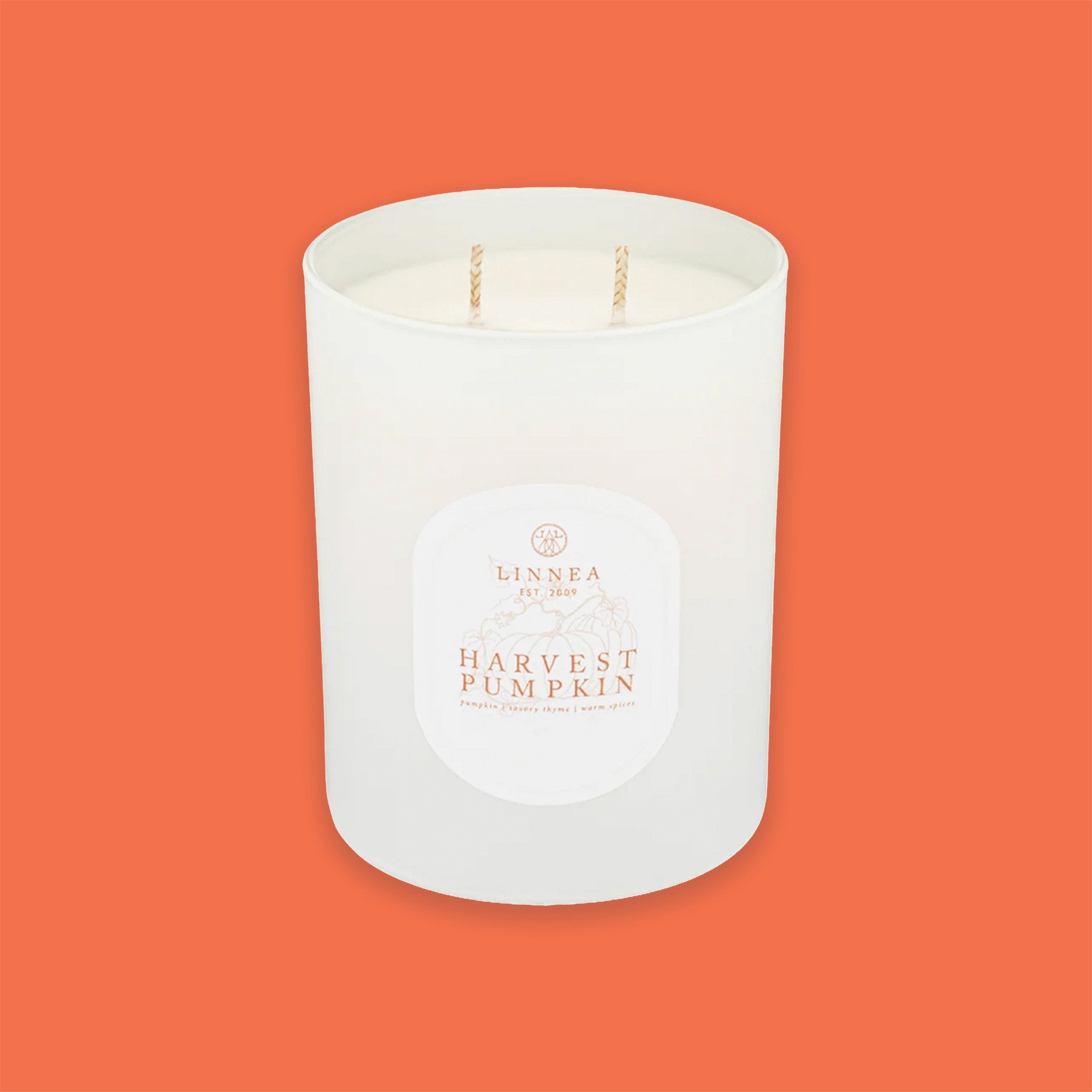 Harvest Pumpkin Linnea Candle