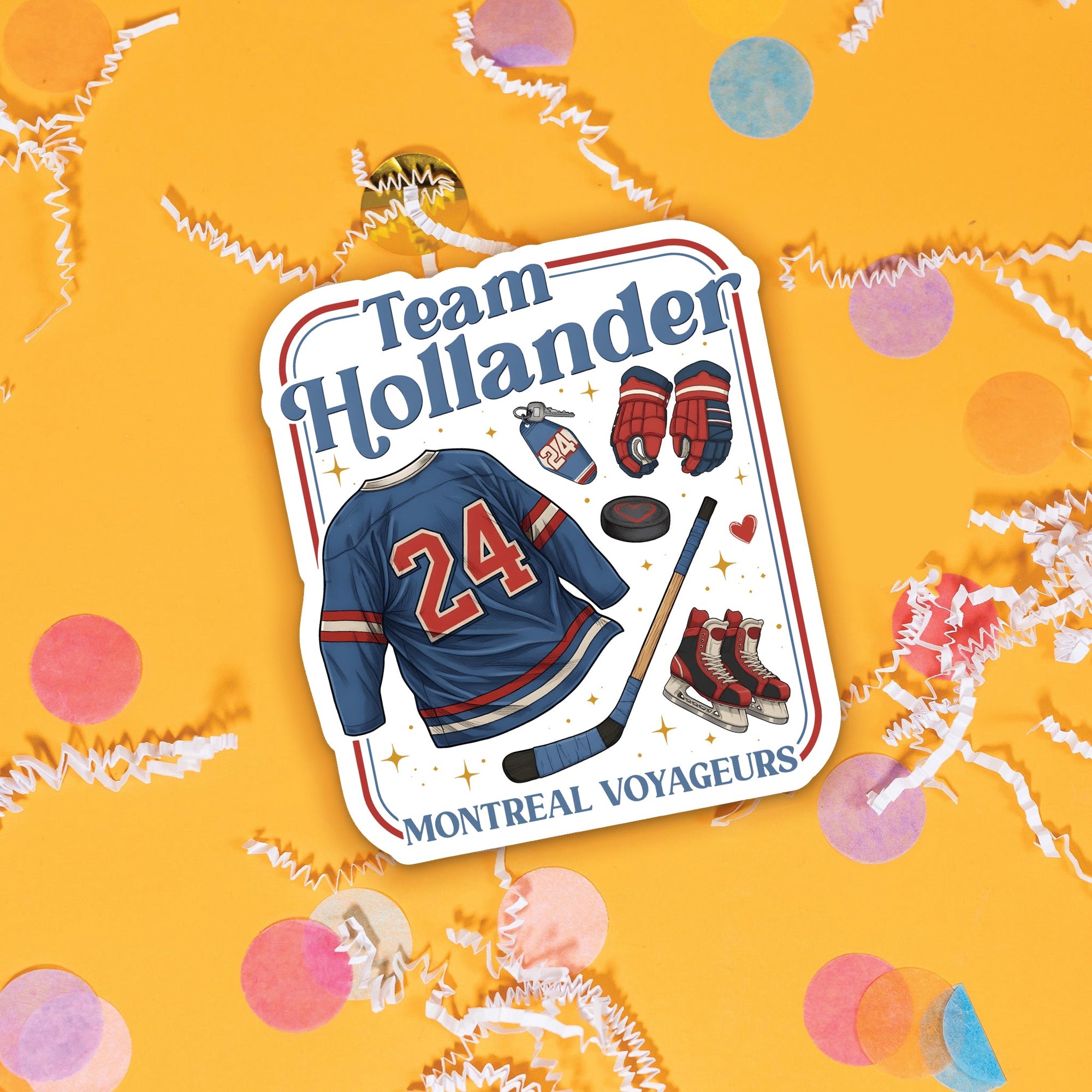 Team Hollander Sticker