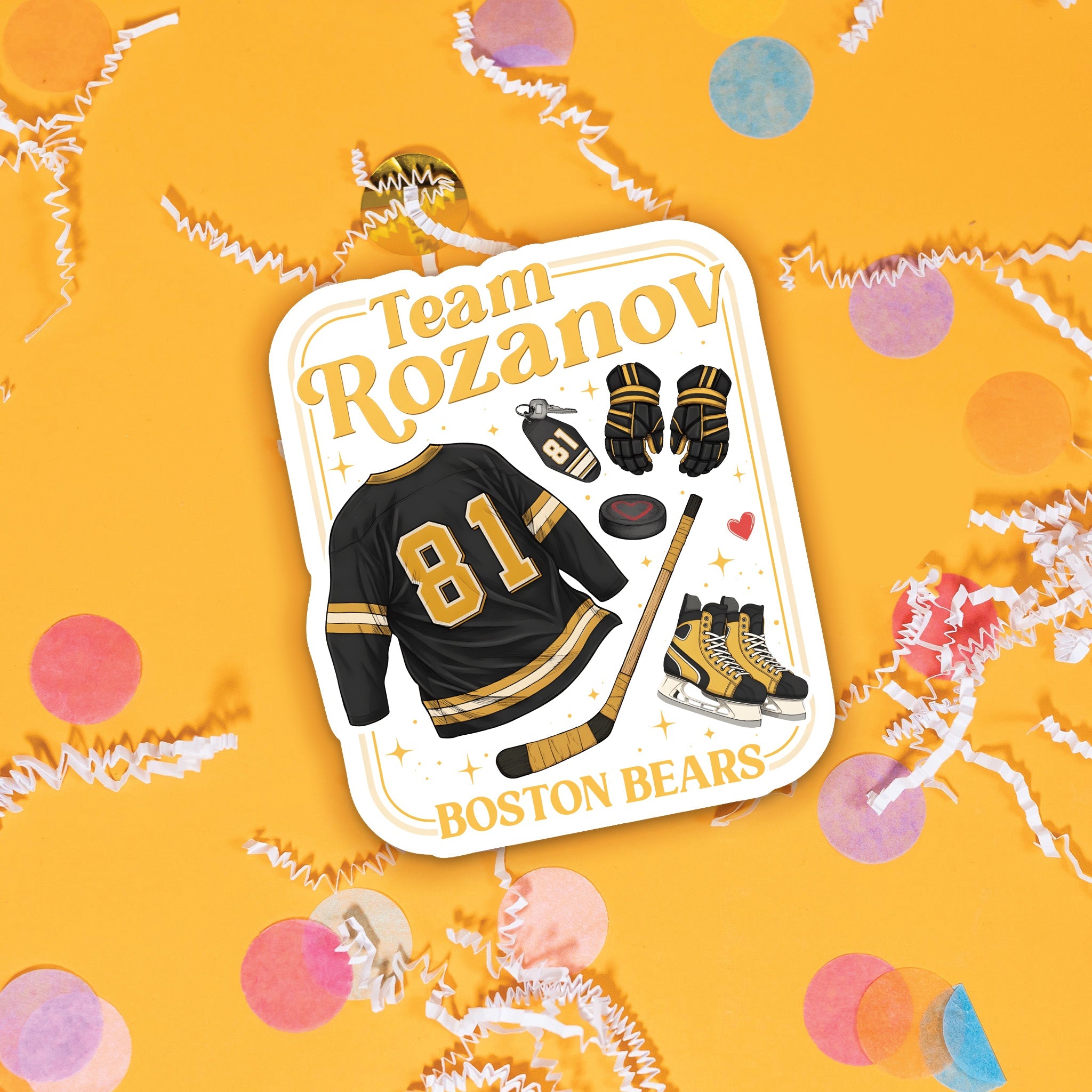 Team Rozanov Sticker