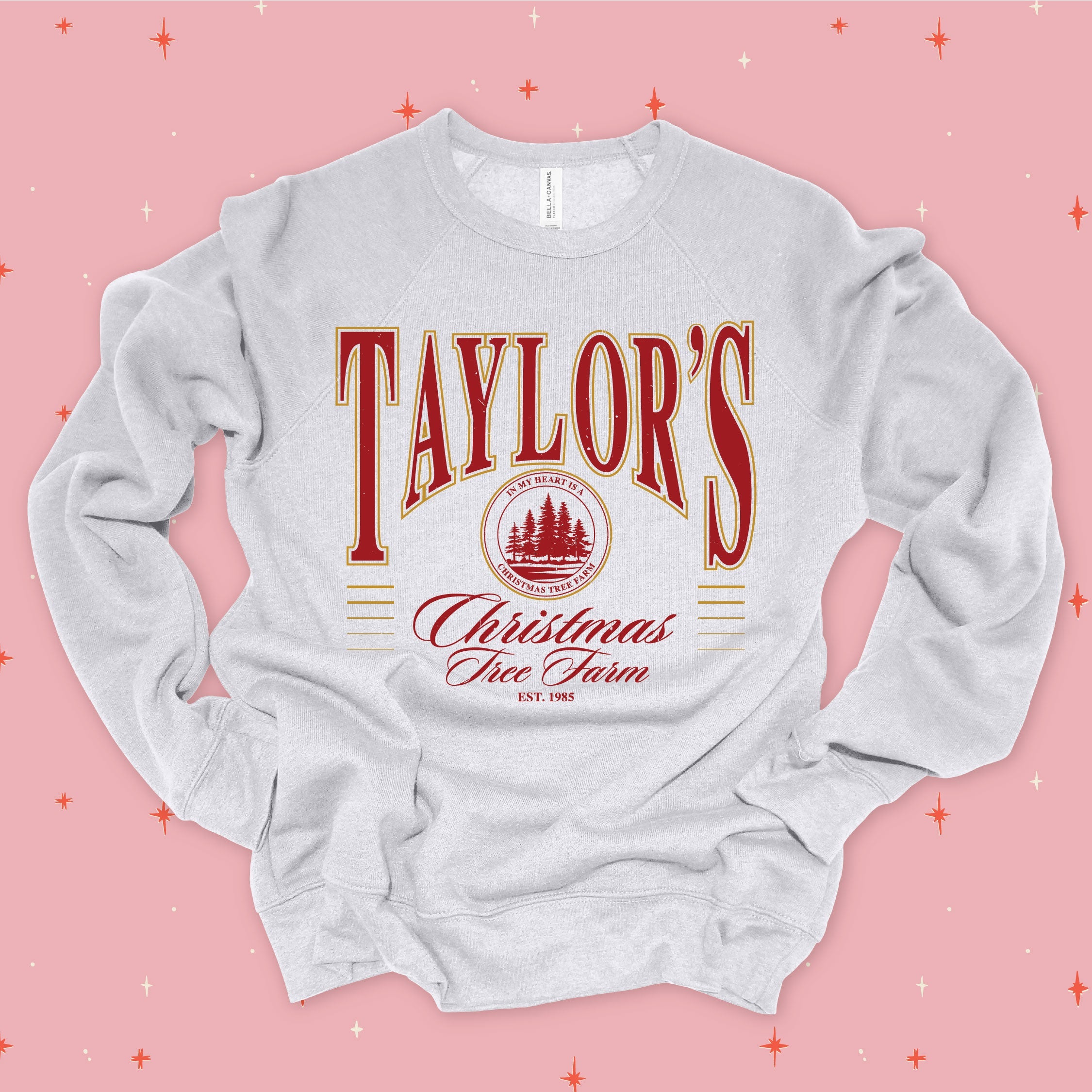 Taylor's Tree Farm Collegiate Sweatshirt