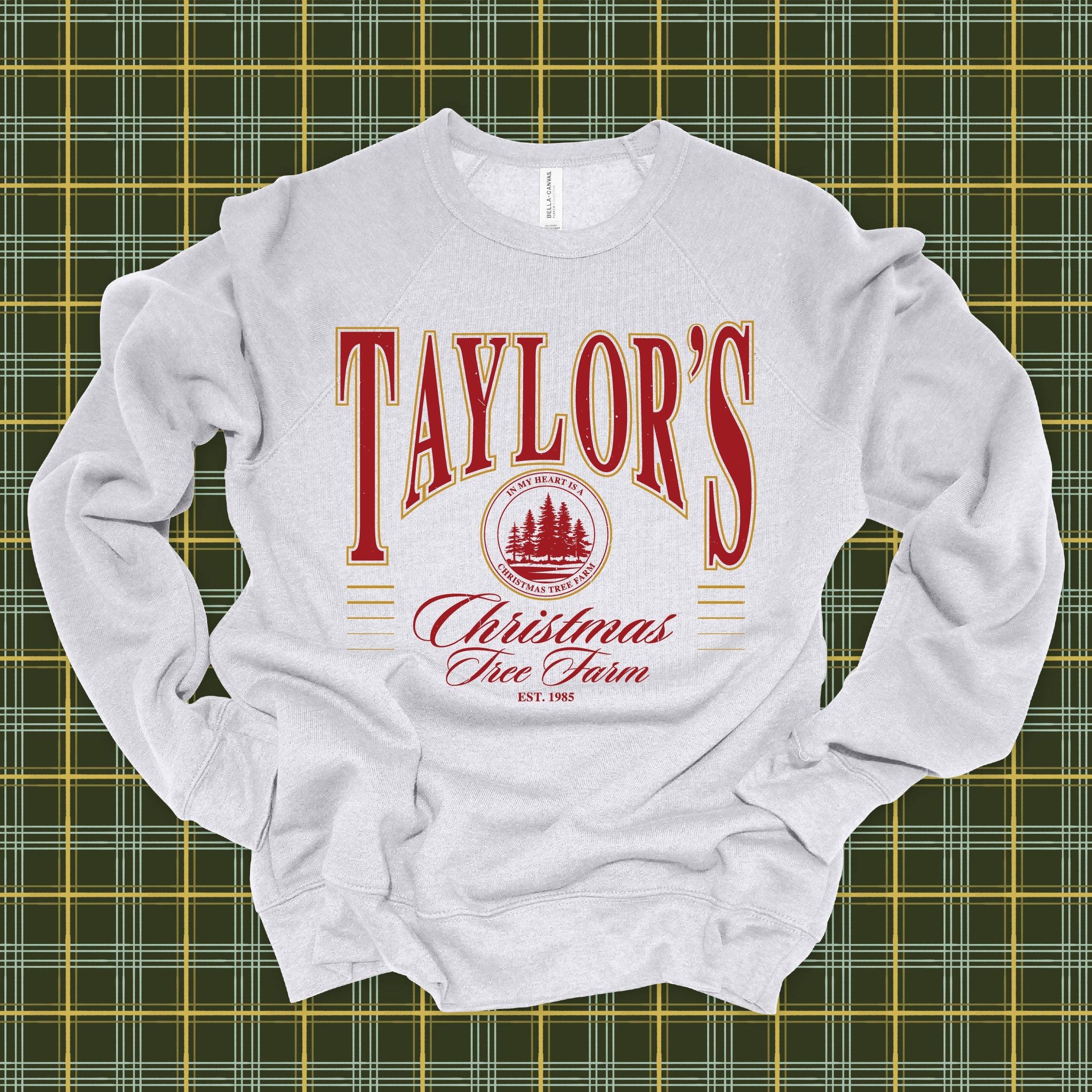 Taylor's Tree Farm Collegiate Sweatshirt