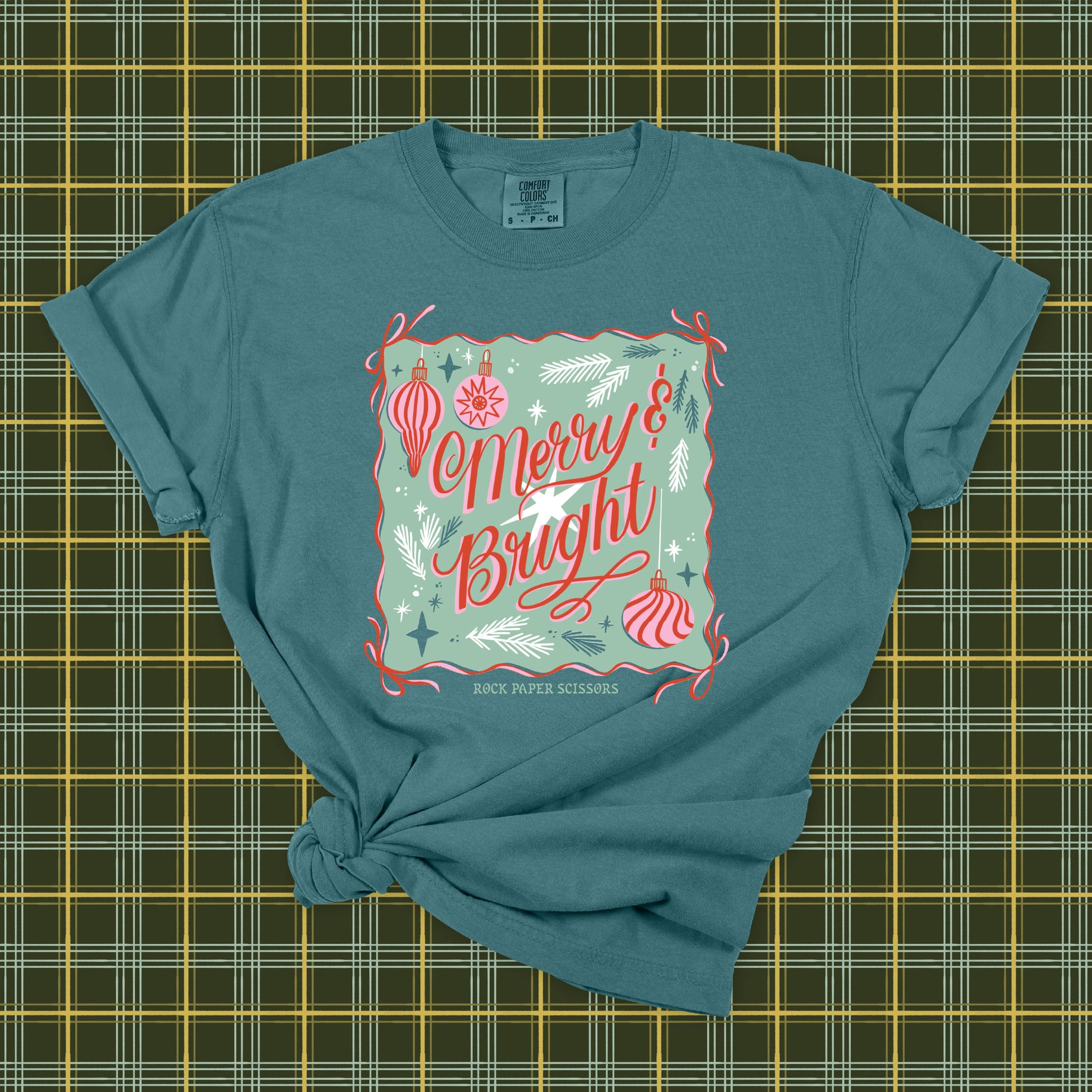 Merry + Bright Holiday T-Shirt