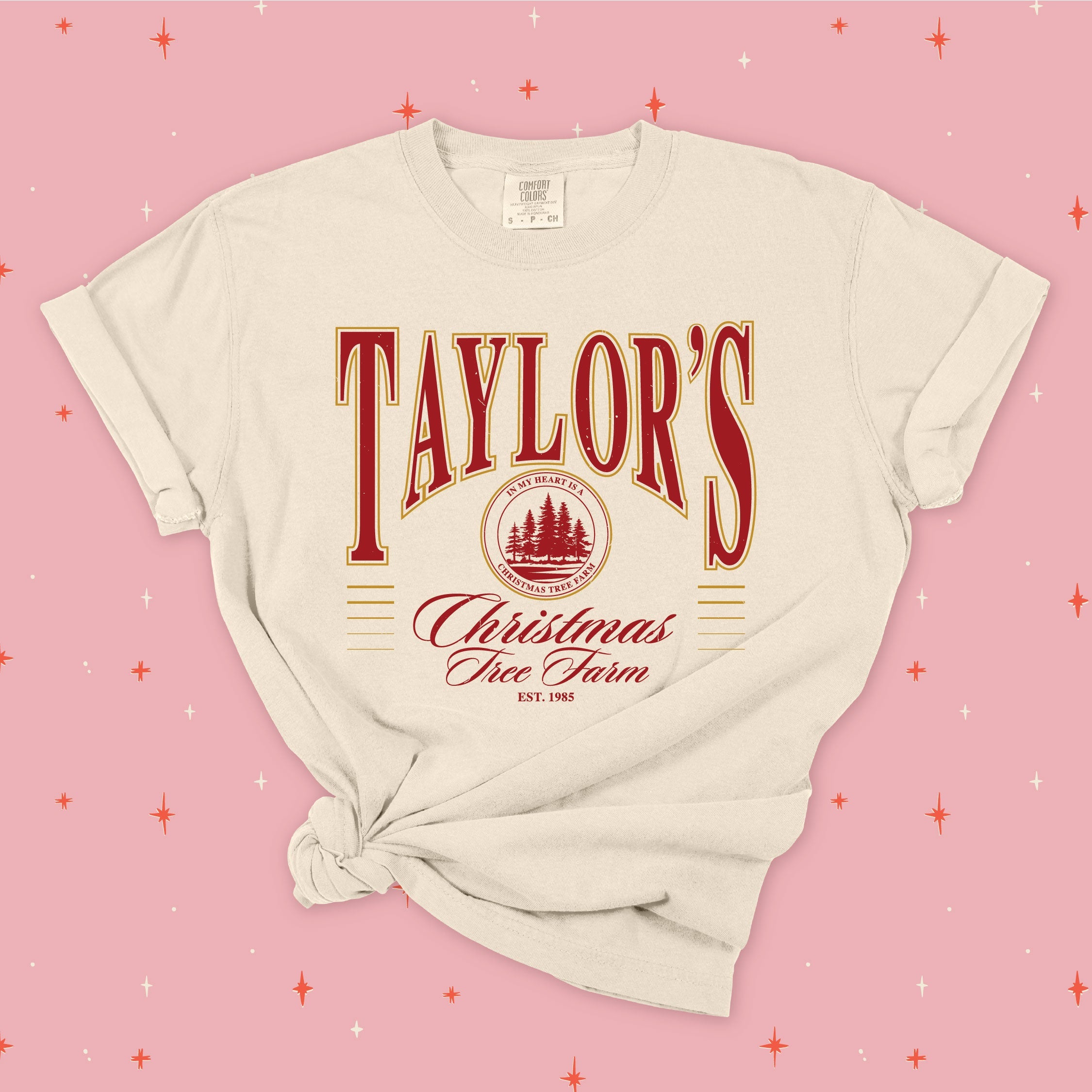 Taylor's Tree Farm Collegiate T-Shirt