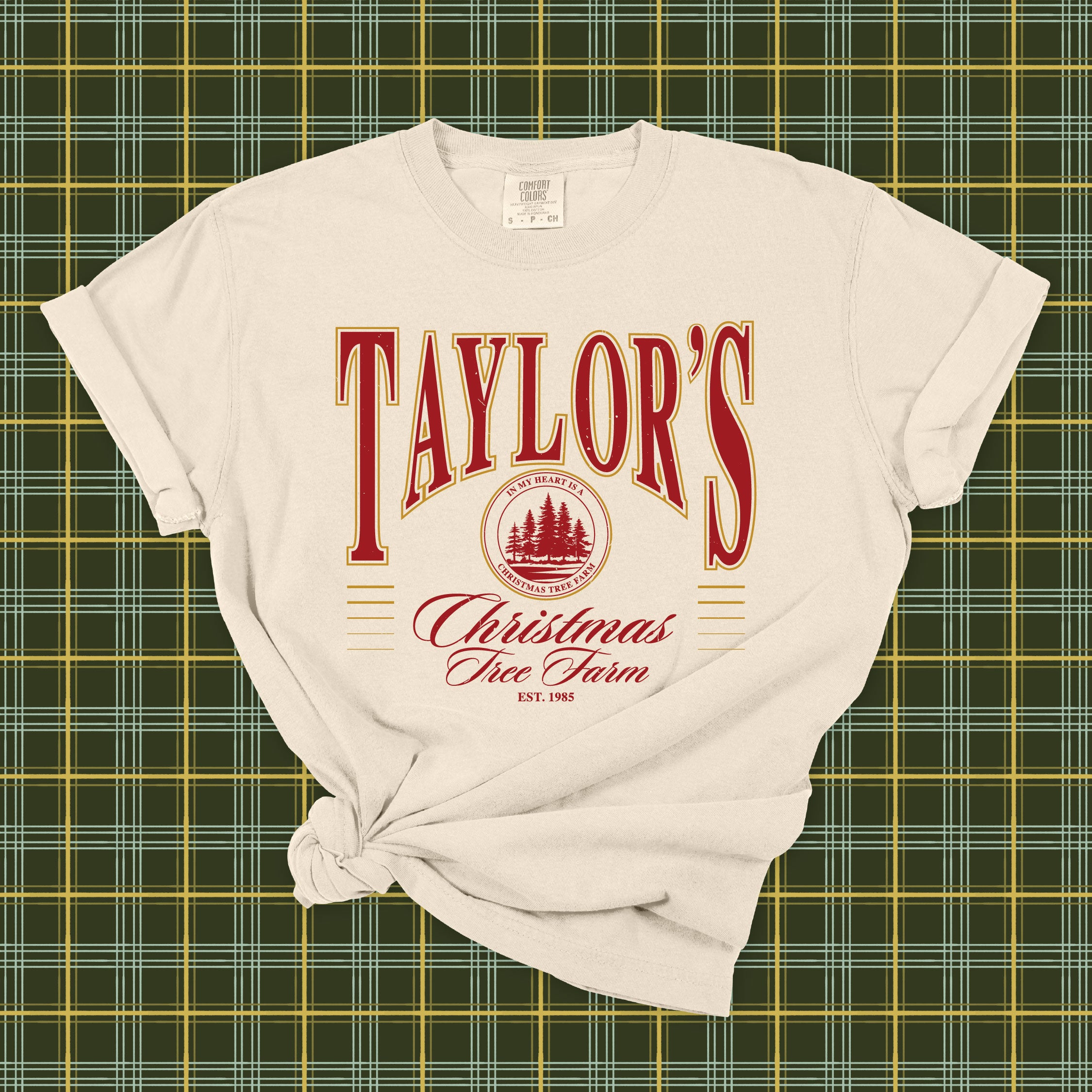 Taylor's Tree Farm Collegiate T-Shirt