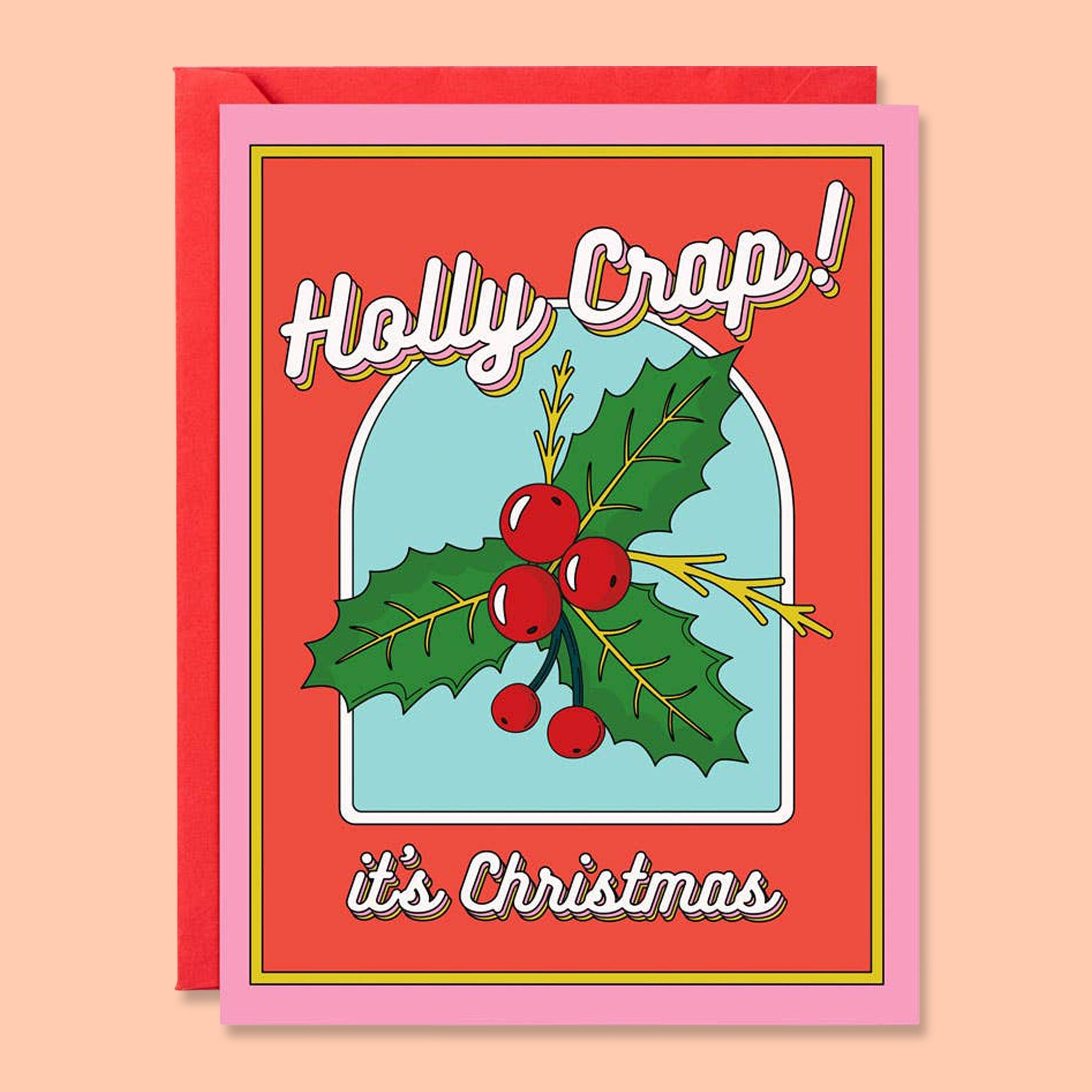 Holly Crap! Christmas Card