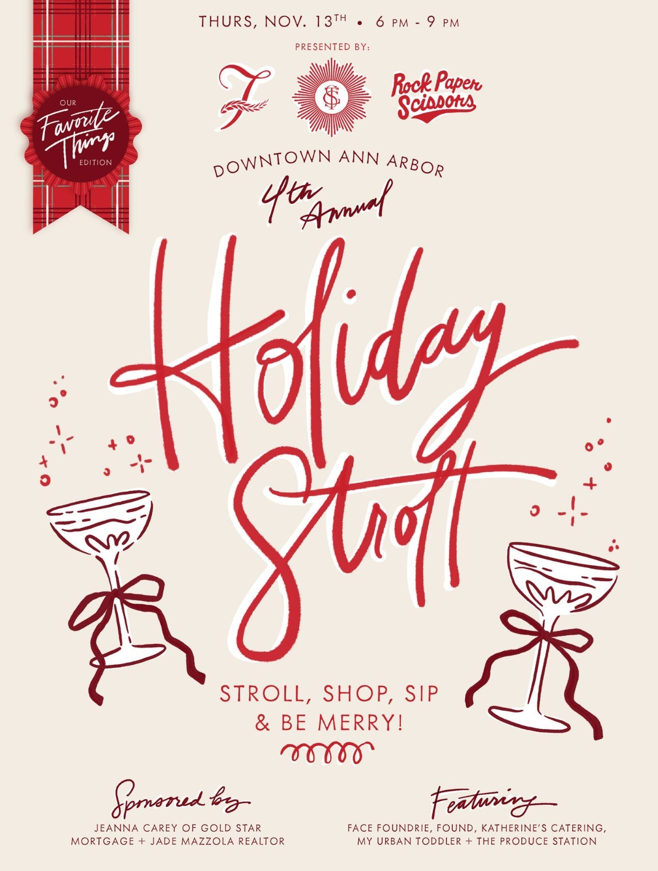 2025 Holiday Stroll w/Ferne Boutique, RPS + The Scout Guide Ann Arbor