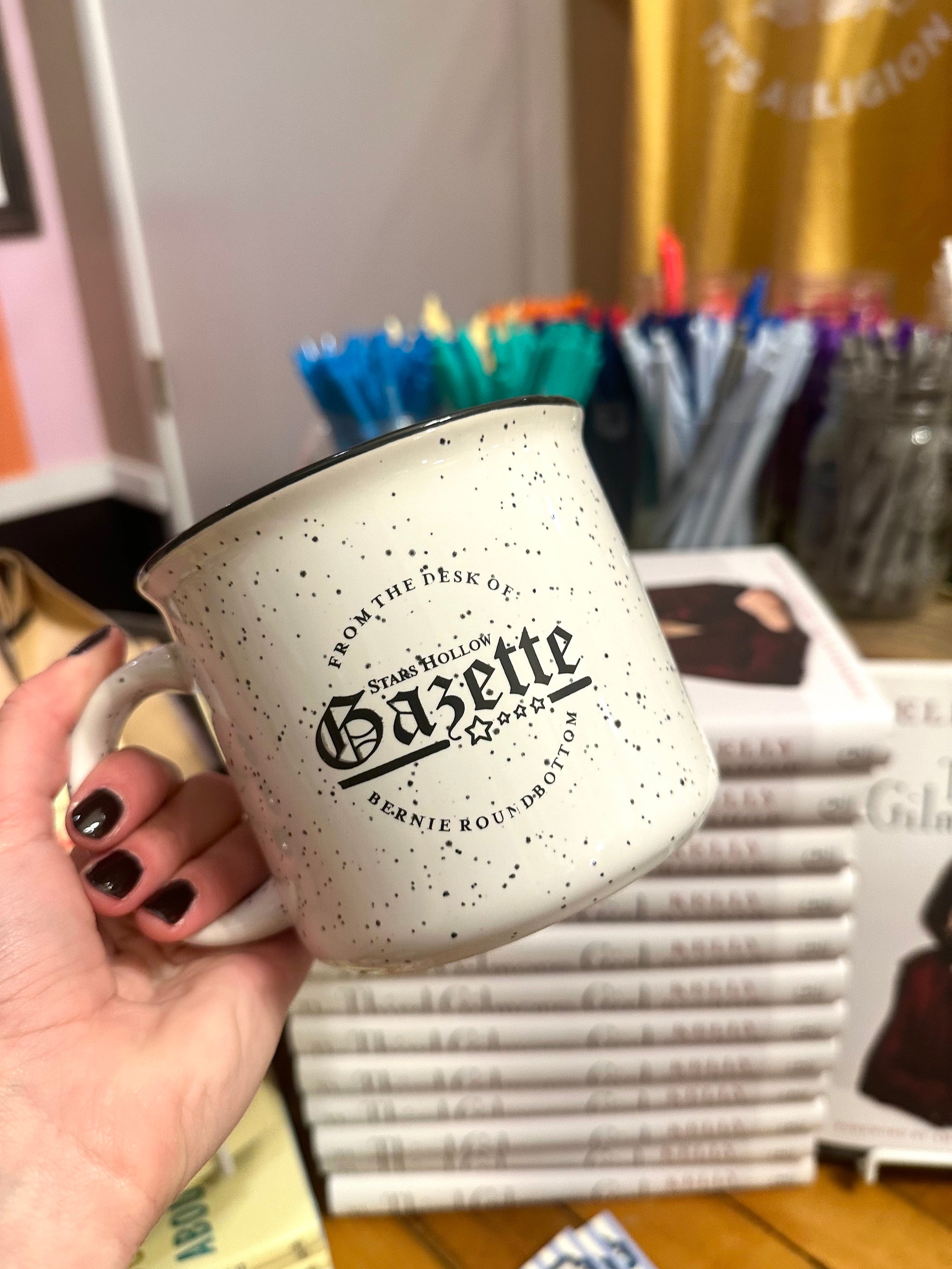 Bernie Roundbottom GG Inspired Stars Hollow Gazette Mug