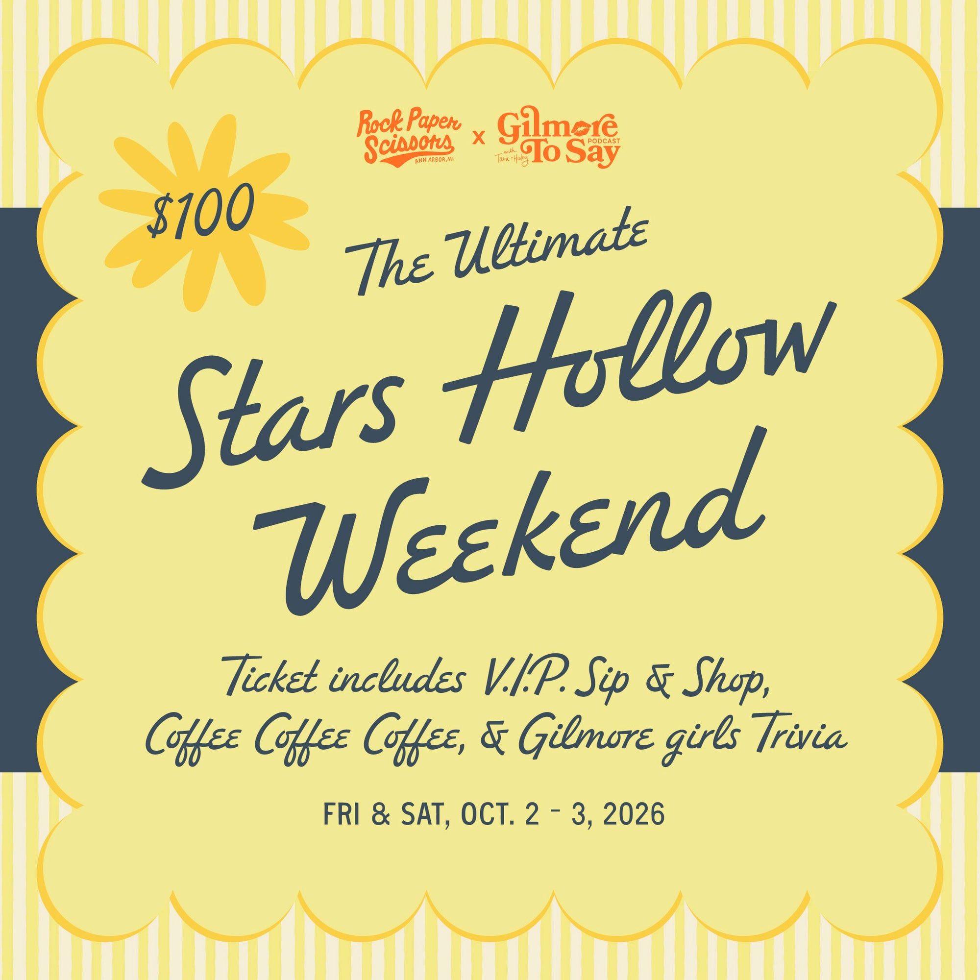 Ultimate Stars Hollow Weekend with Rock Paper Scissors & Gilmore To Say