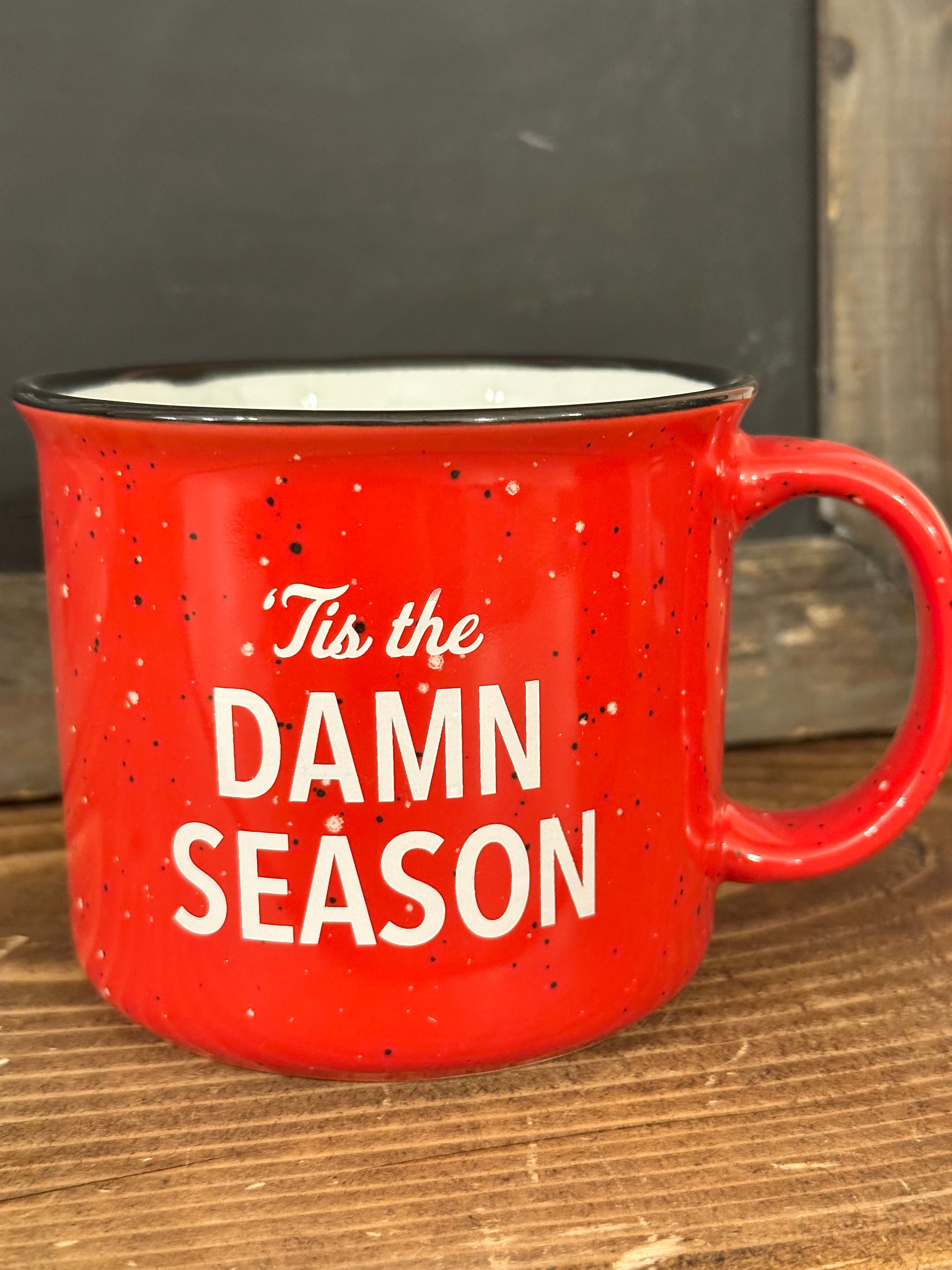 Tis the Damn Season Script Mug