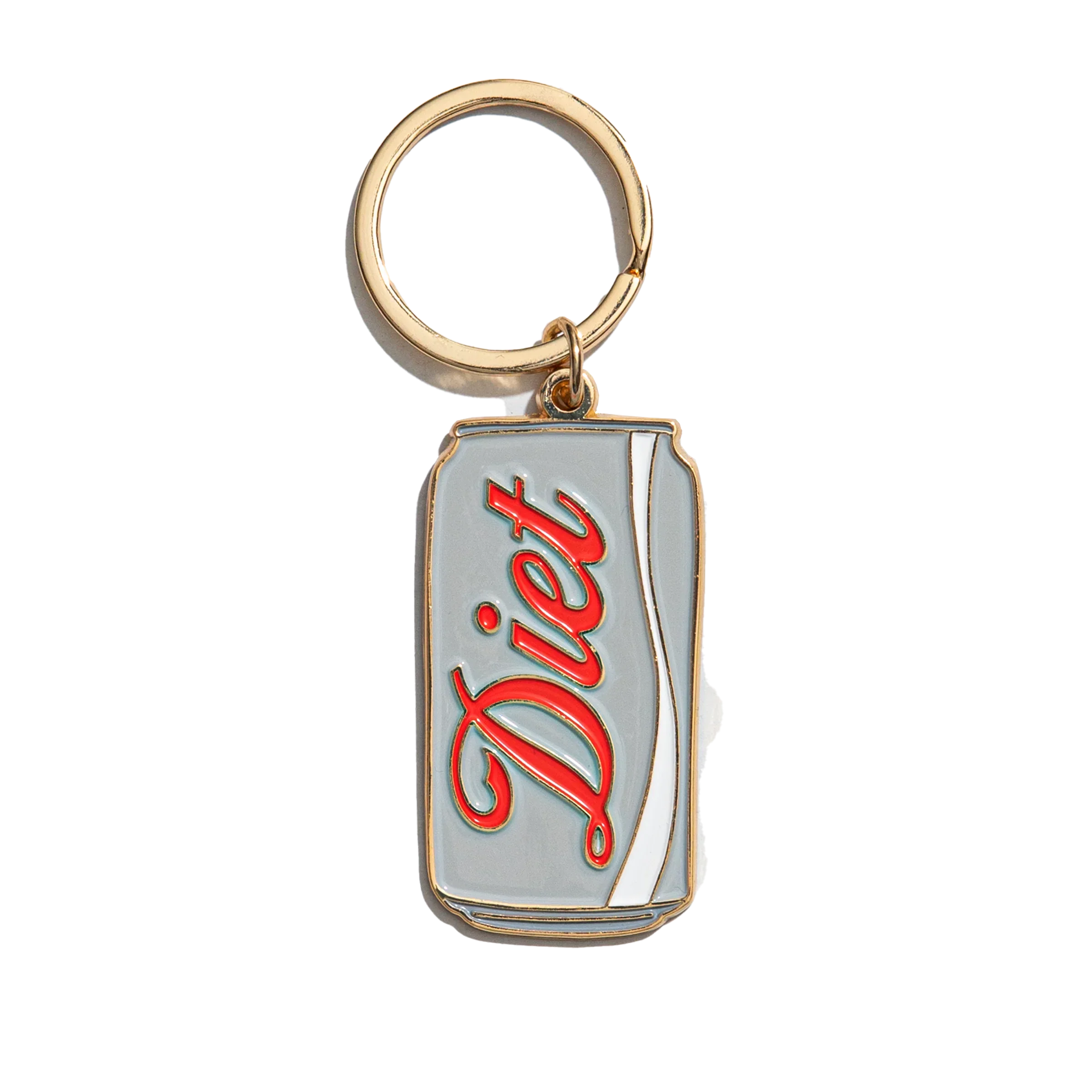 DC Enamel Keychain