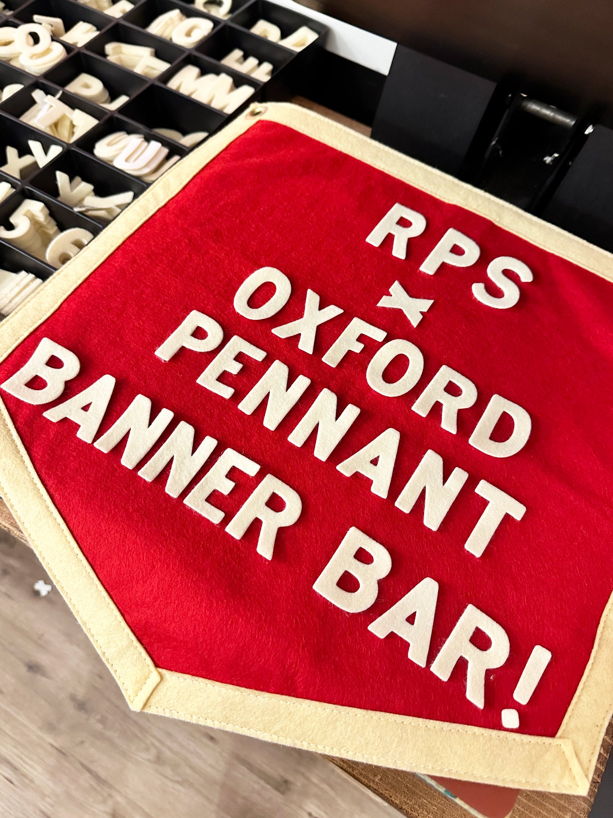 Oxford Pennant x RPS Custom Banner