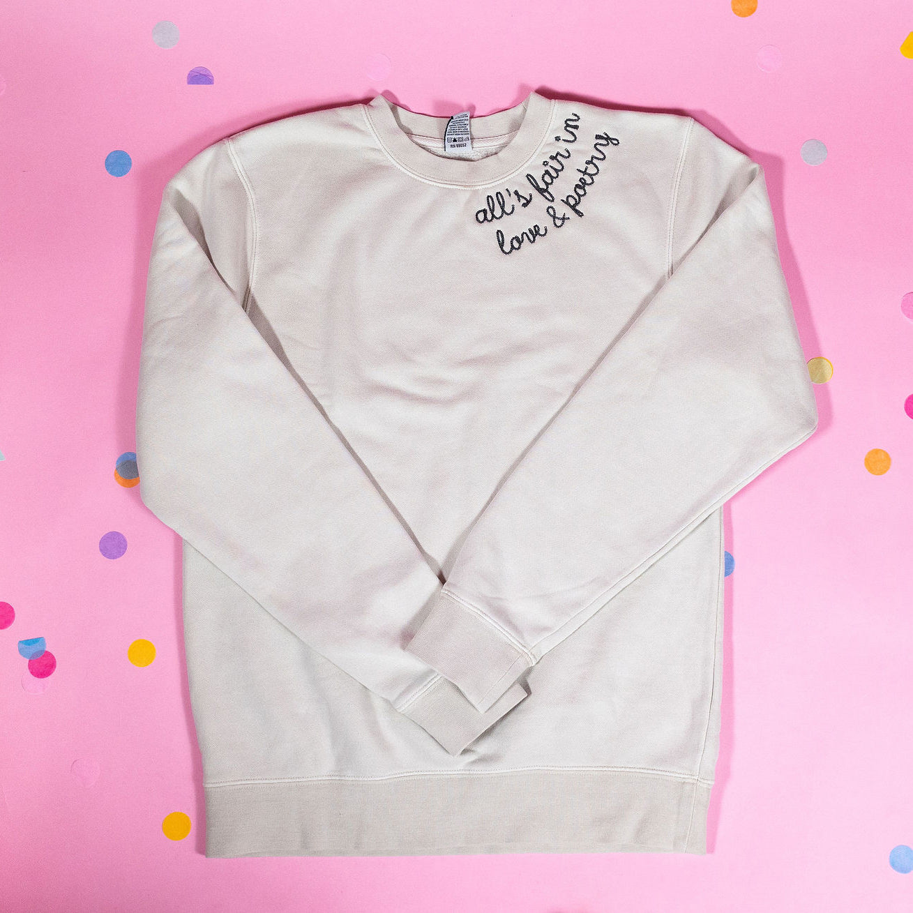 TS All’s Fair Embroidered Sweatshirt