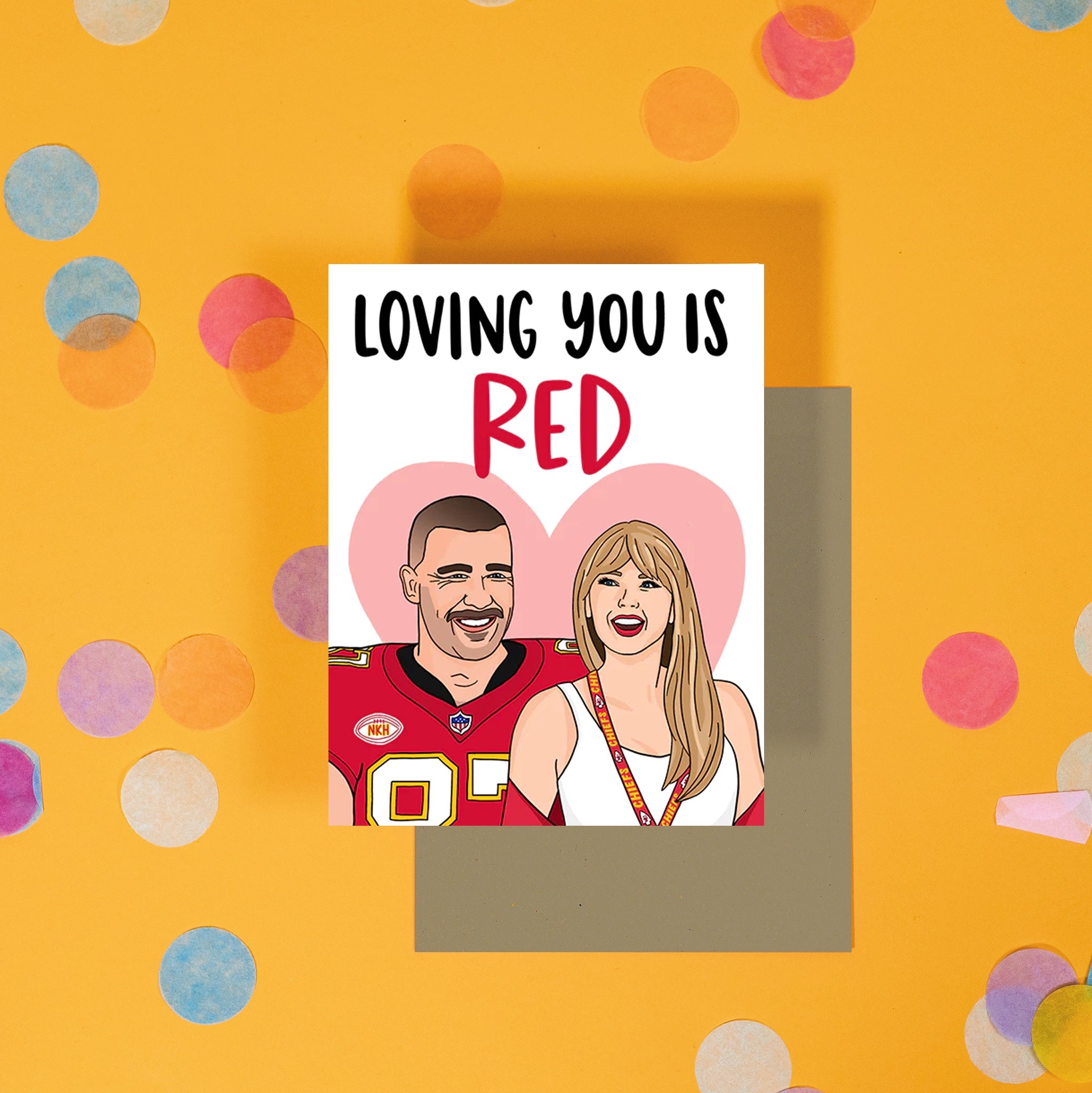 Taylor and Travis Love Card