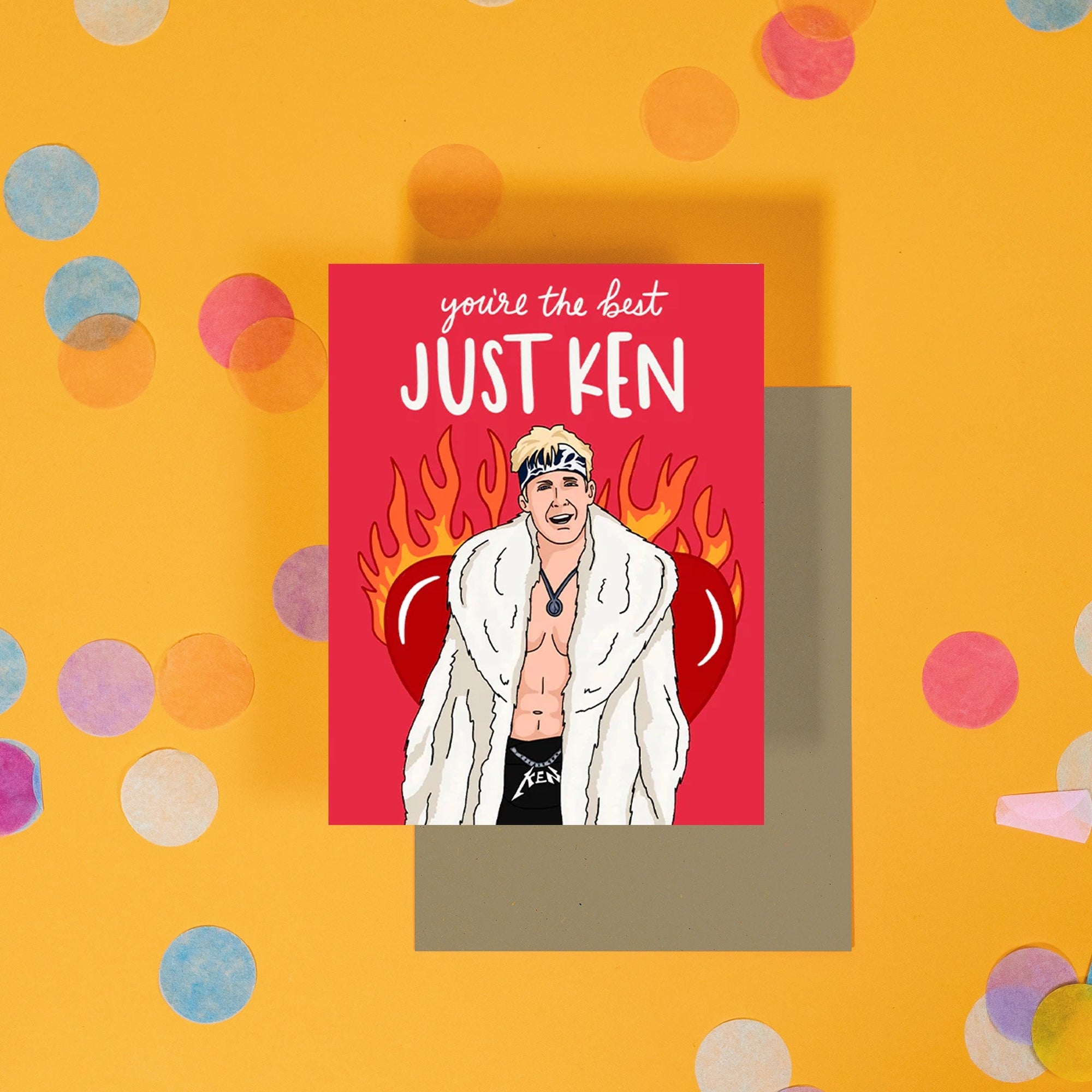 You're The Best Just Ken Love Card