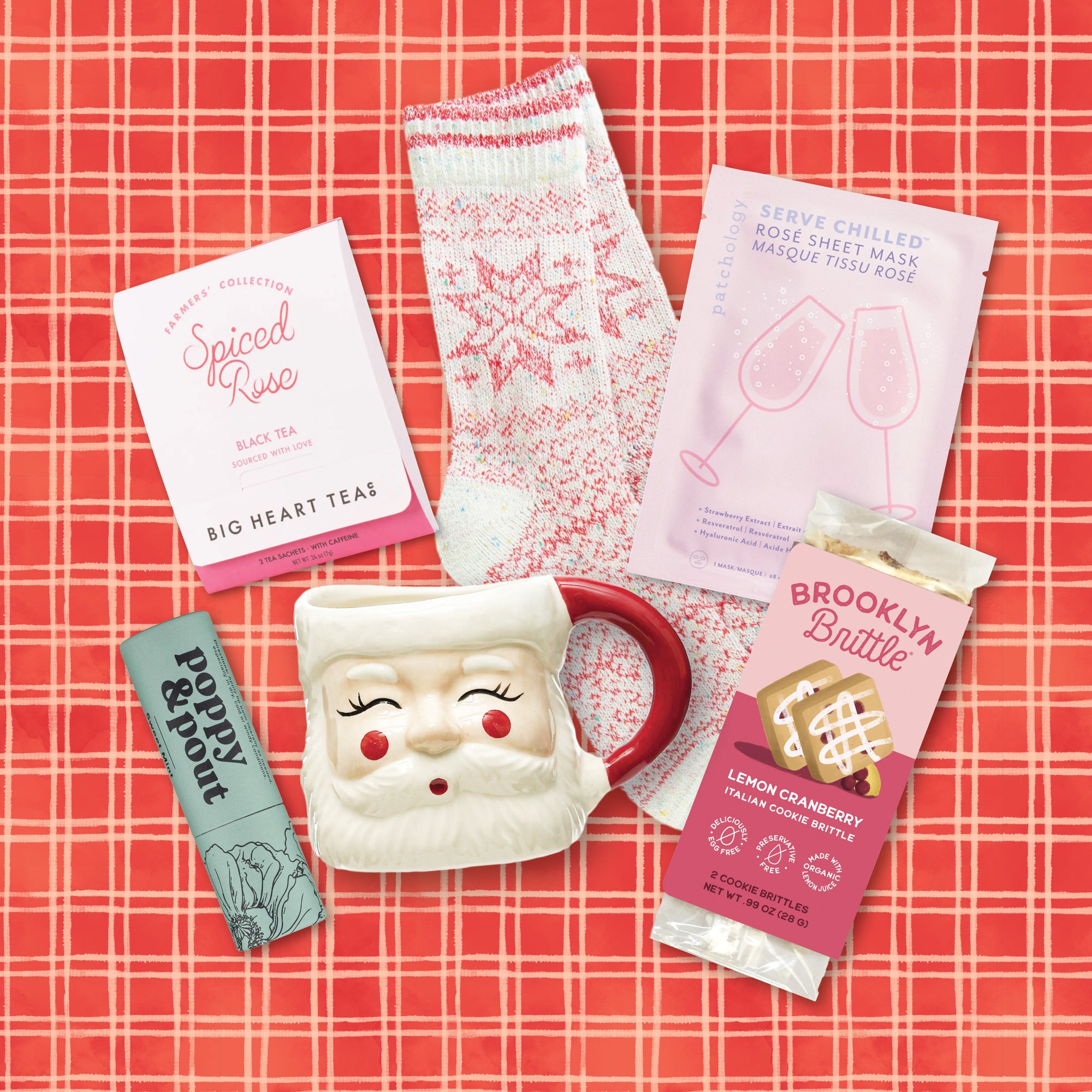 Merry + Bright Small Holiday Self Care Gift Box