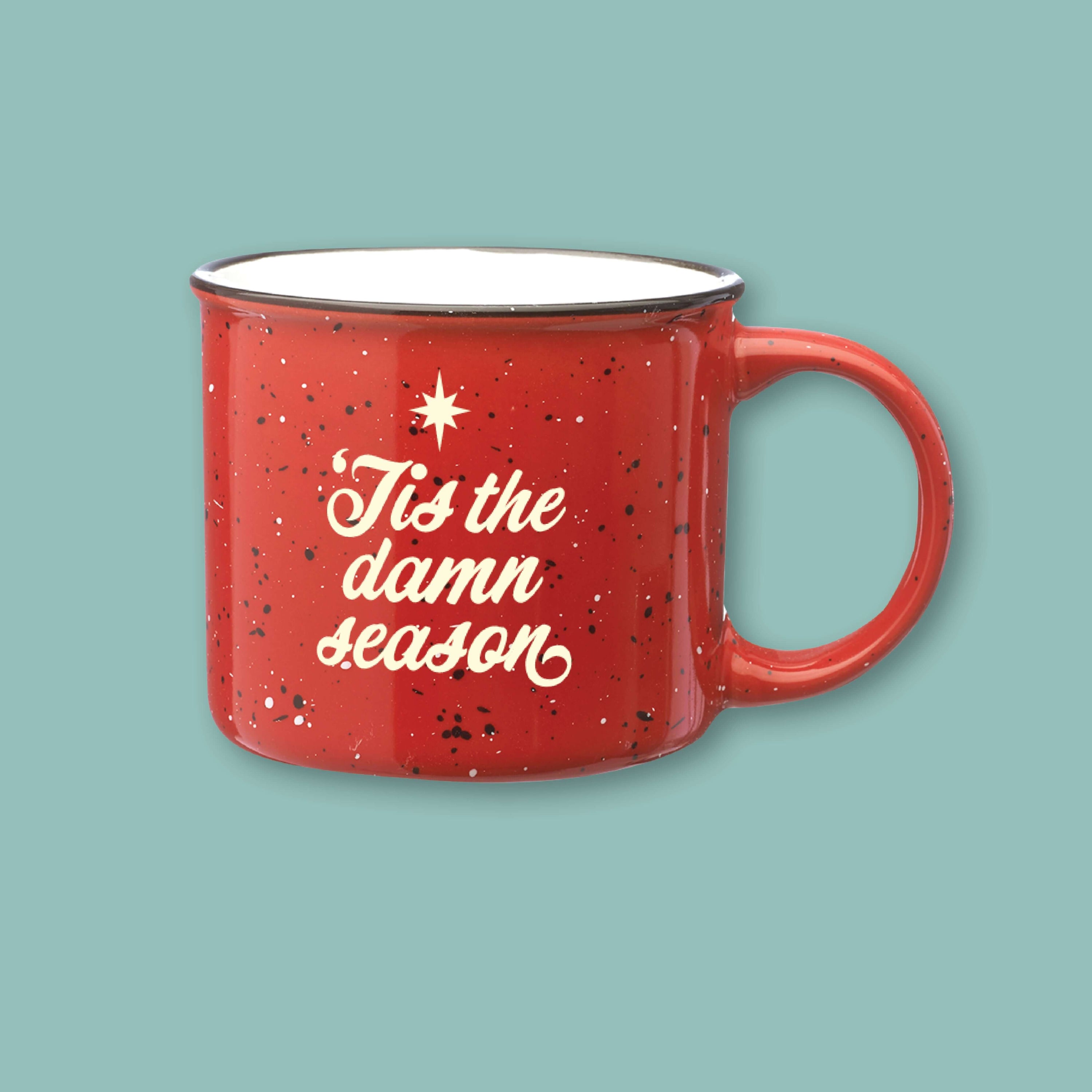 Tis the Damn Season Cocoa + Mug Bundle for Four