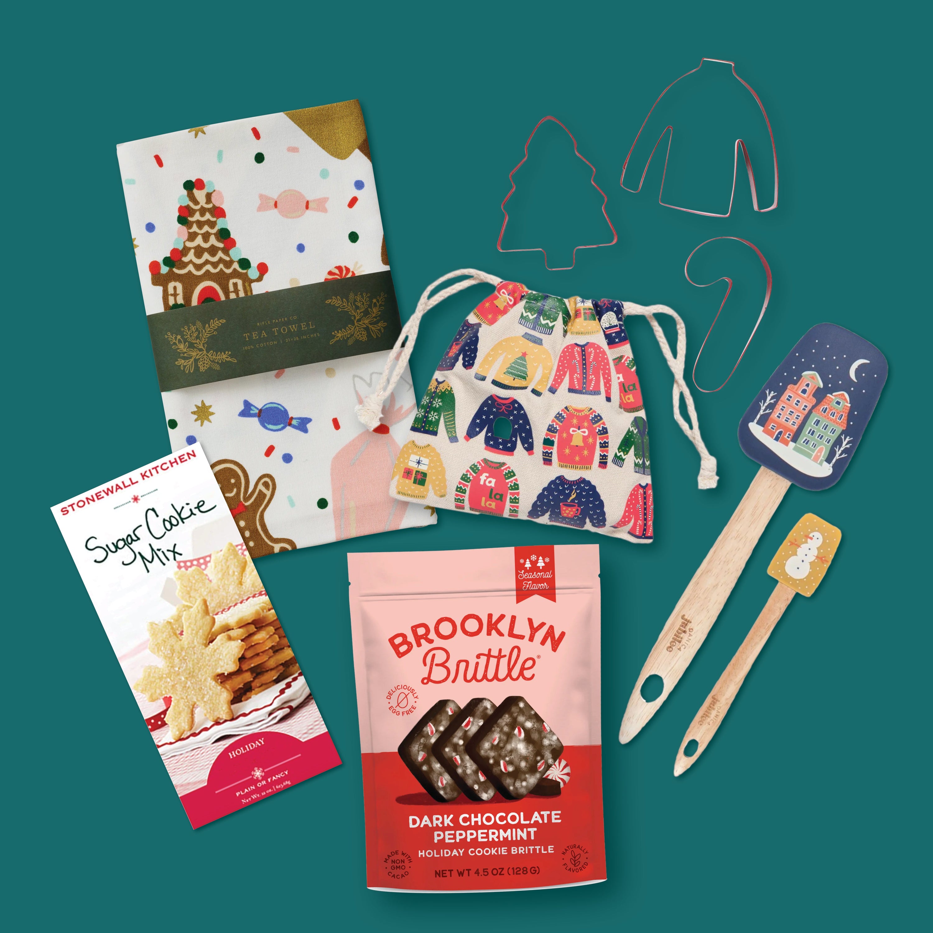 Sweet Holiday Wishes Small Baking Holiday Gift Box