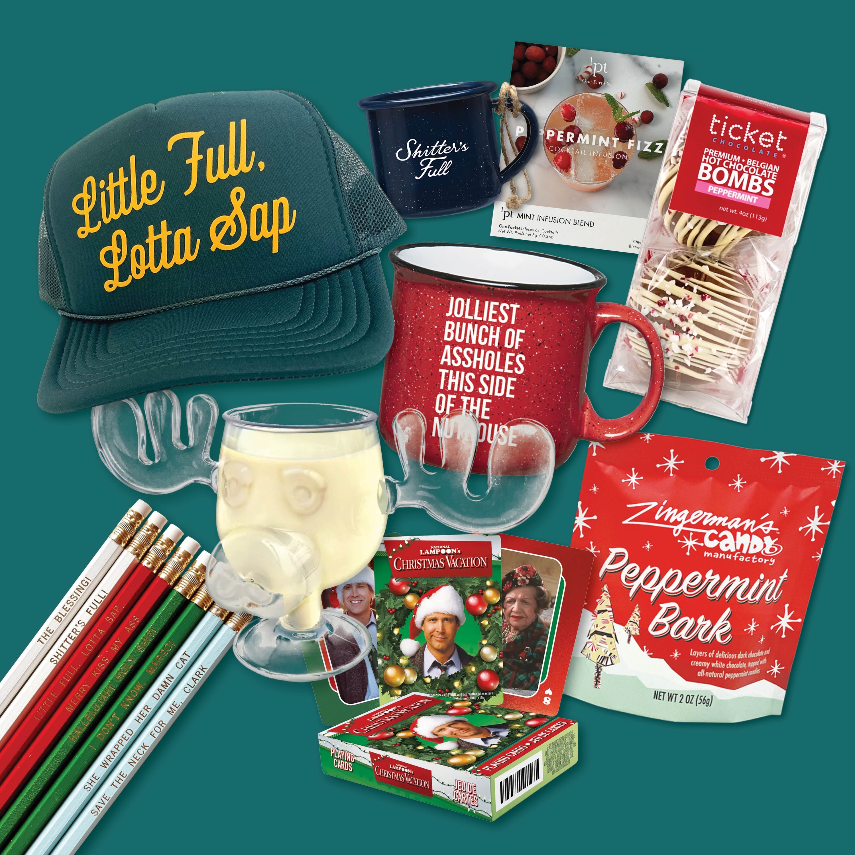 Jelly of the Month Club Christmas Vacation Themed Gift Box