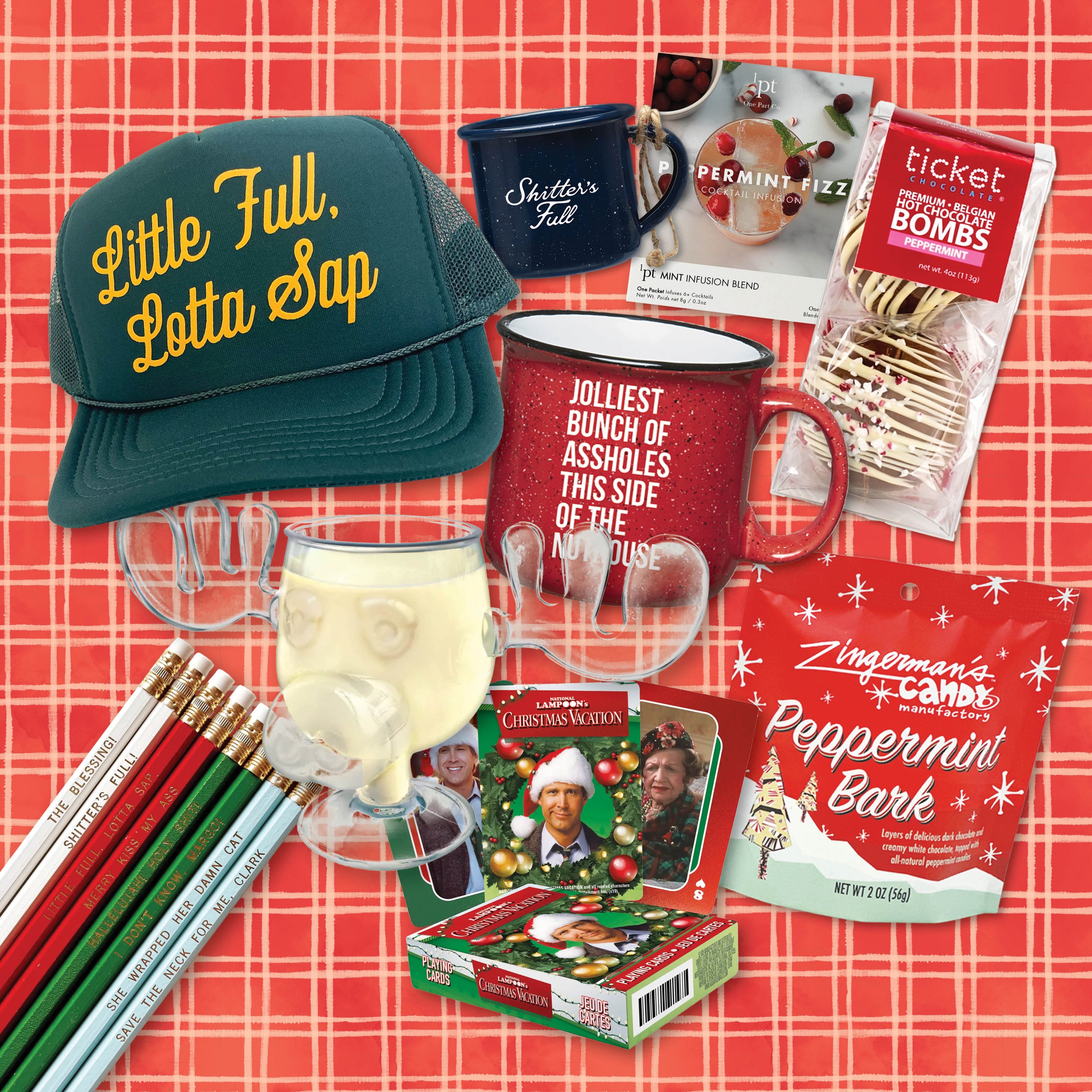 Jelly of the Month Club Christmas Vacation Themed Gift Box