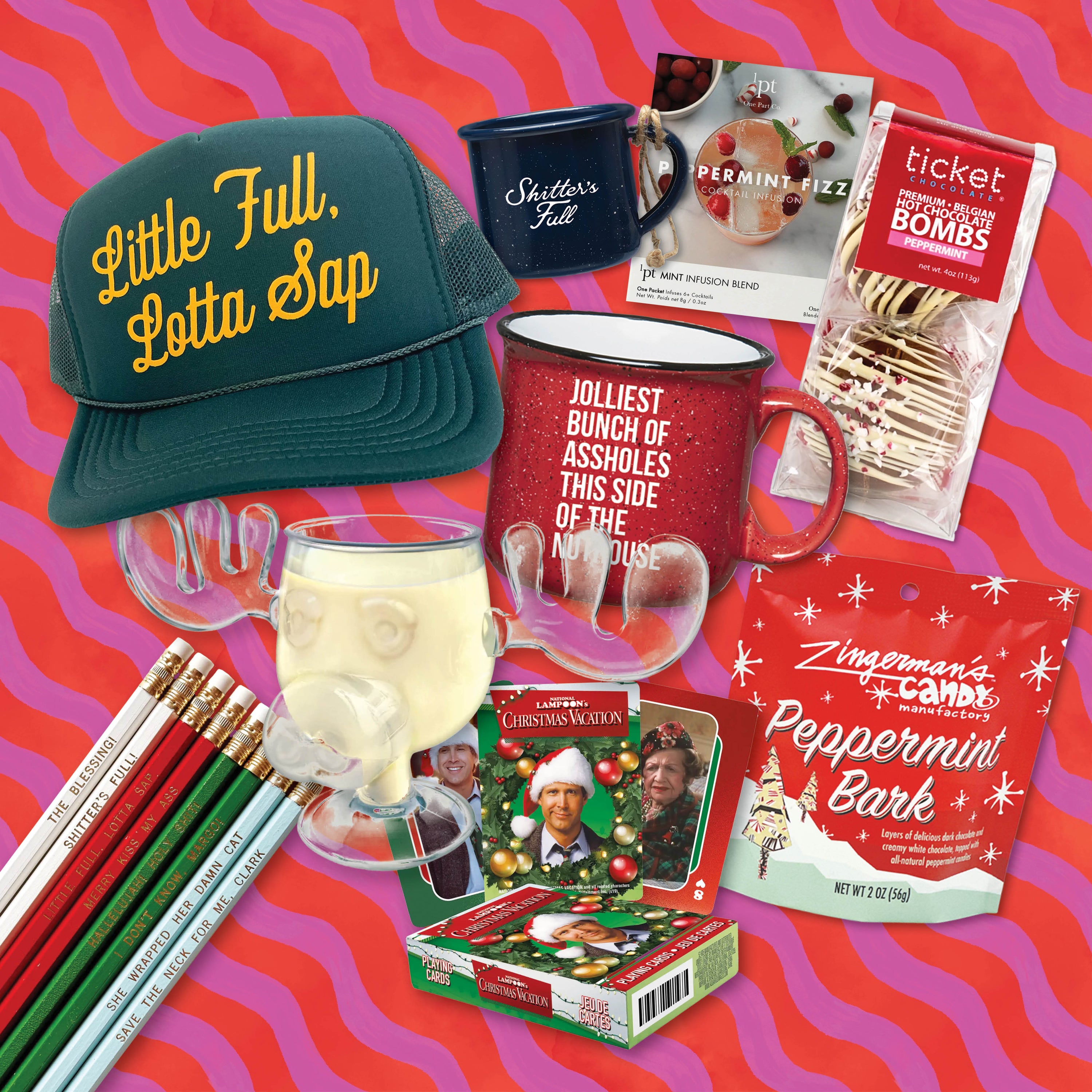 Jelly of the Month Club Christmas Vacation Themed Gift Box