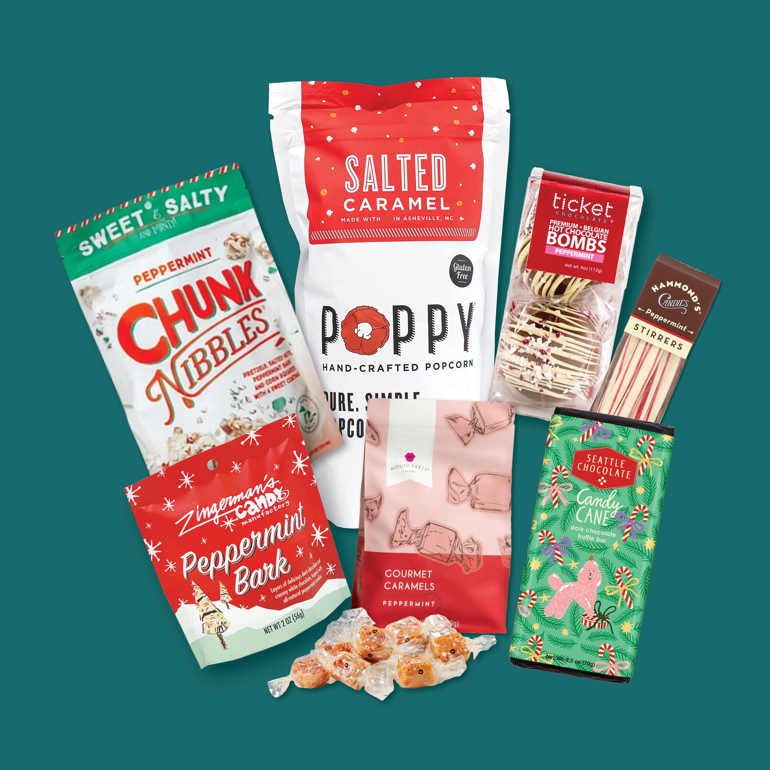 Santa's Sweet Snacks Holiday Gift Box