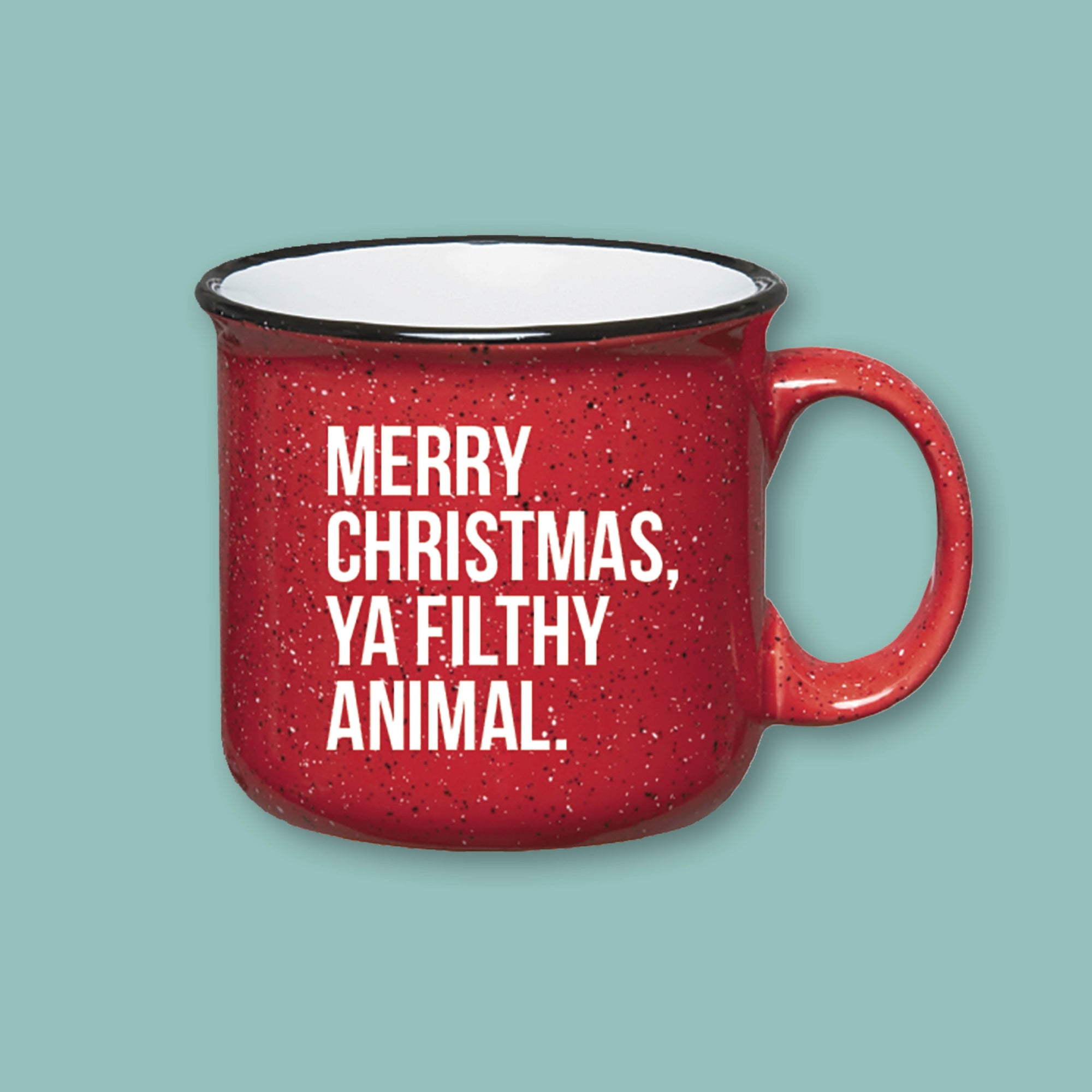 Merry Christmas Ya Filthy Animal Cocoa + Mug Bundle for Two