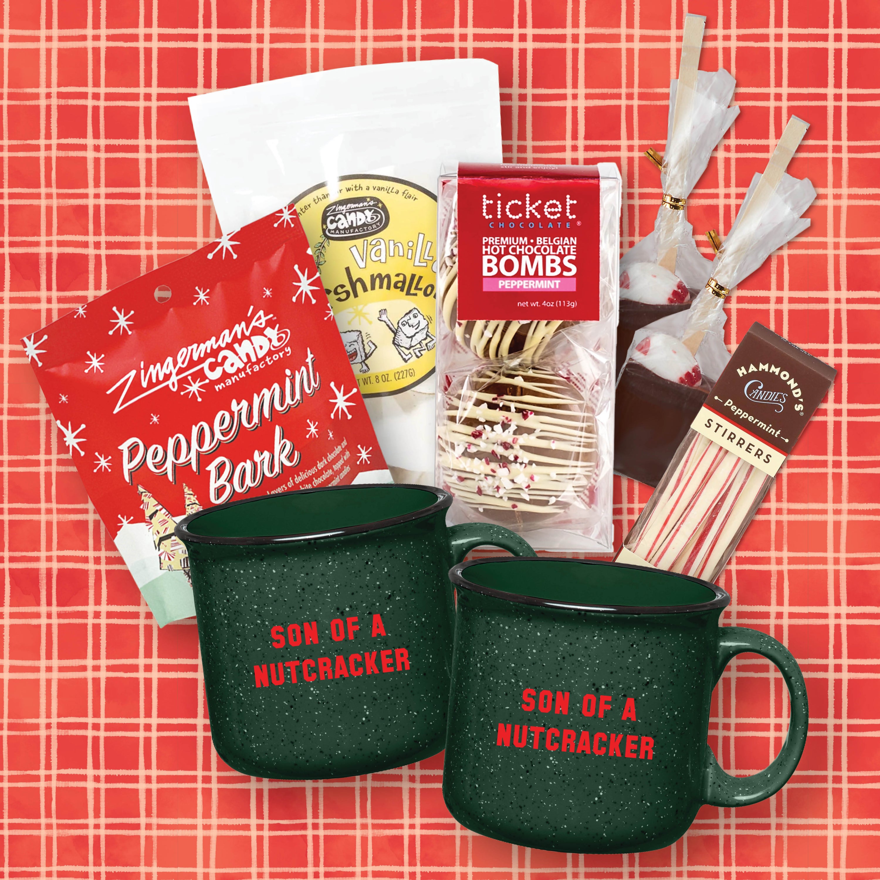 Son of a Nutcracker Cocoa + Mug Bundle for Two