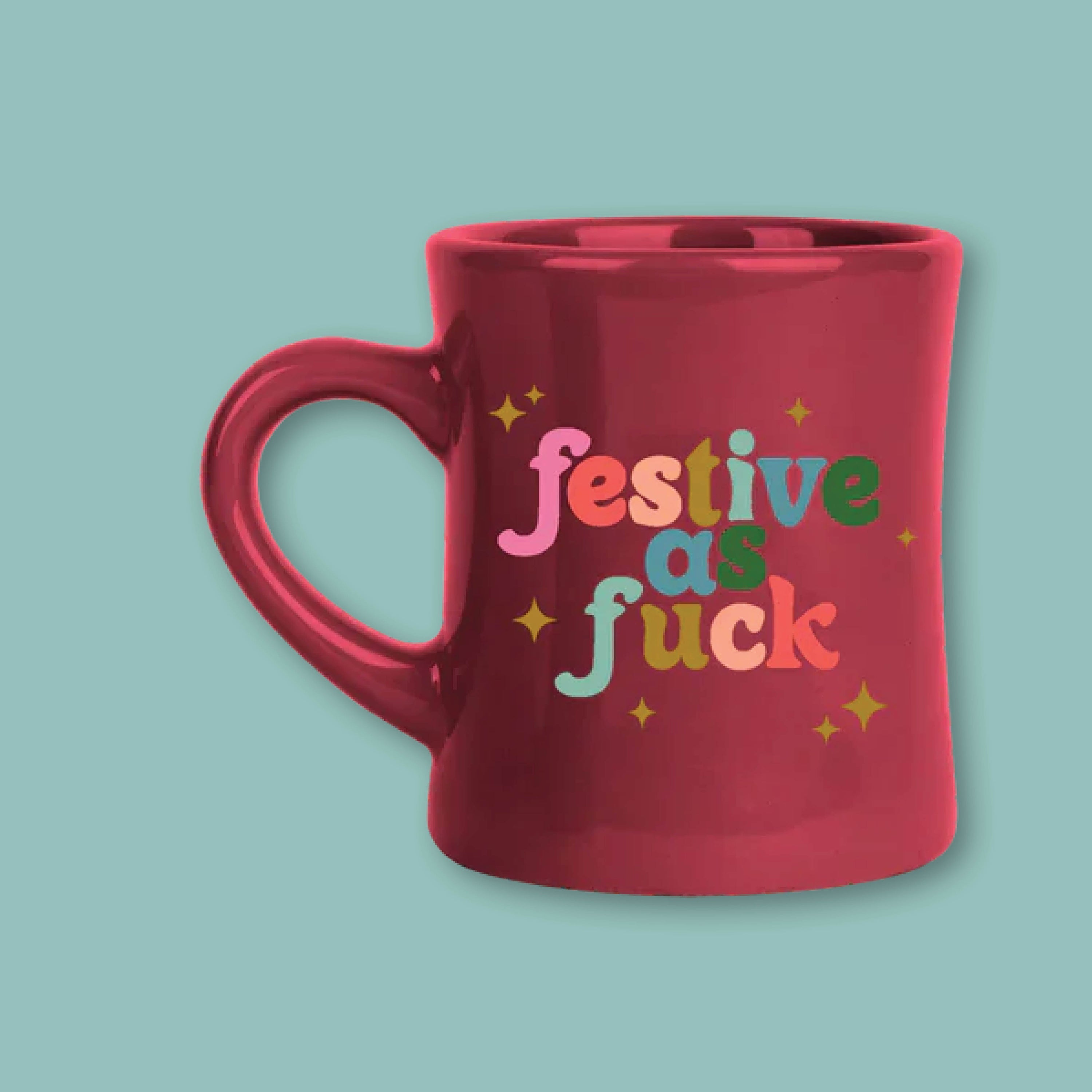 Festive AF Cocoa + Mug Bundle for Four