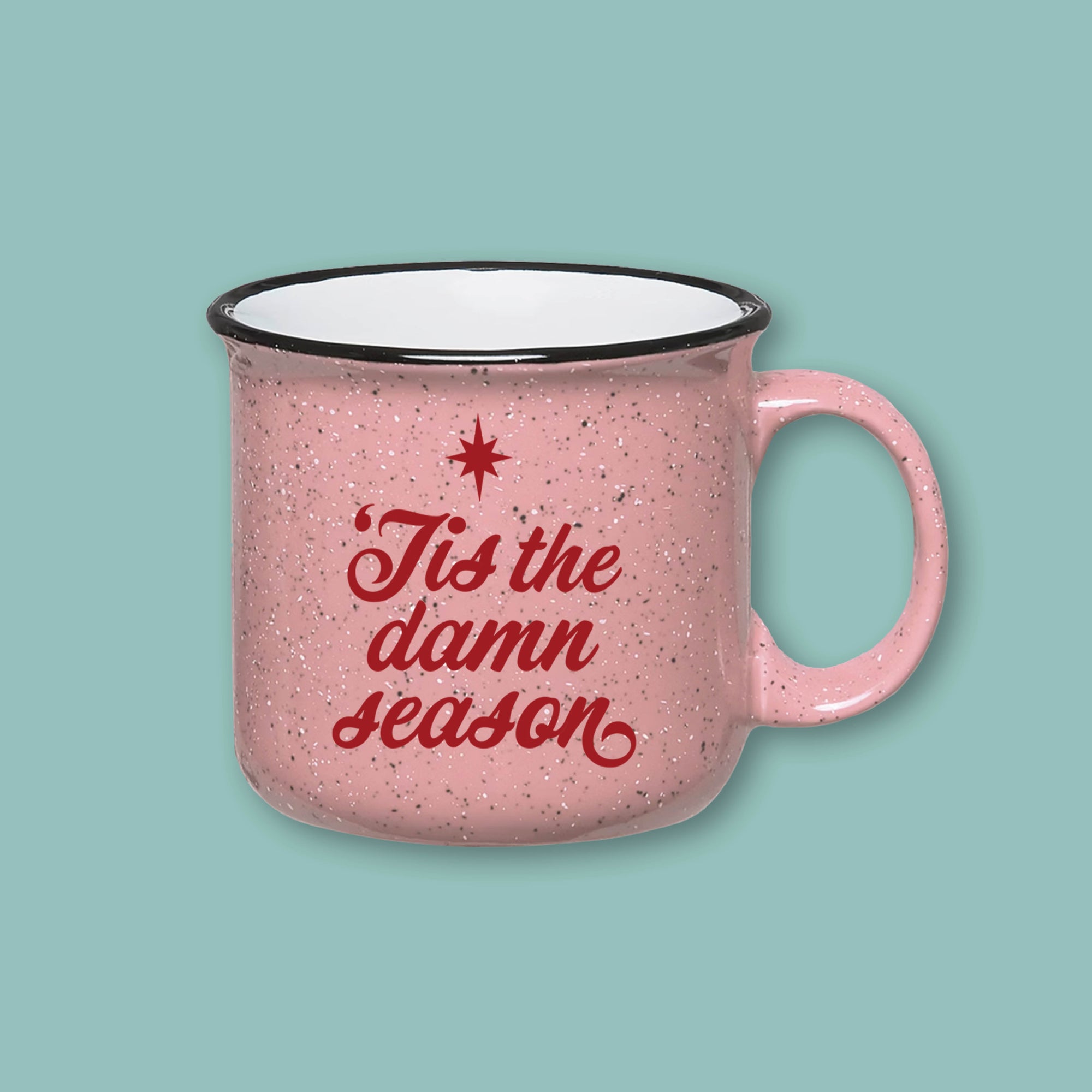 Tis the Damn Season Cocoa + Mug Bundle for Four