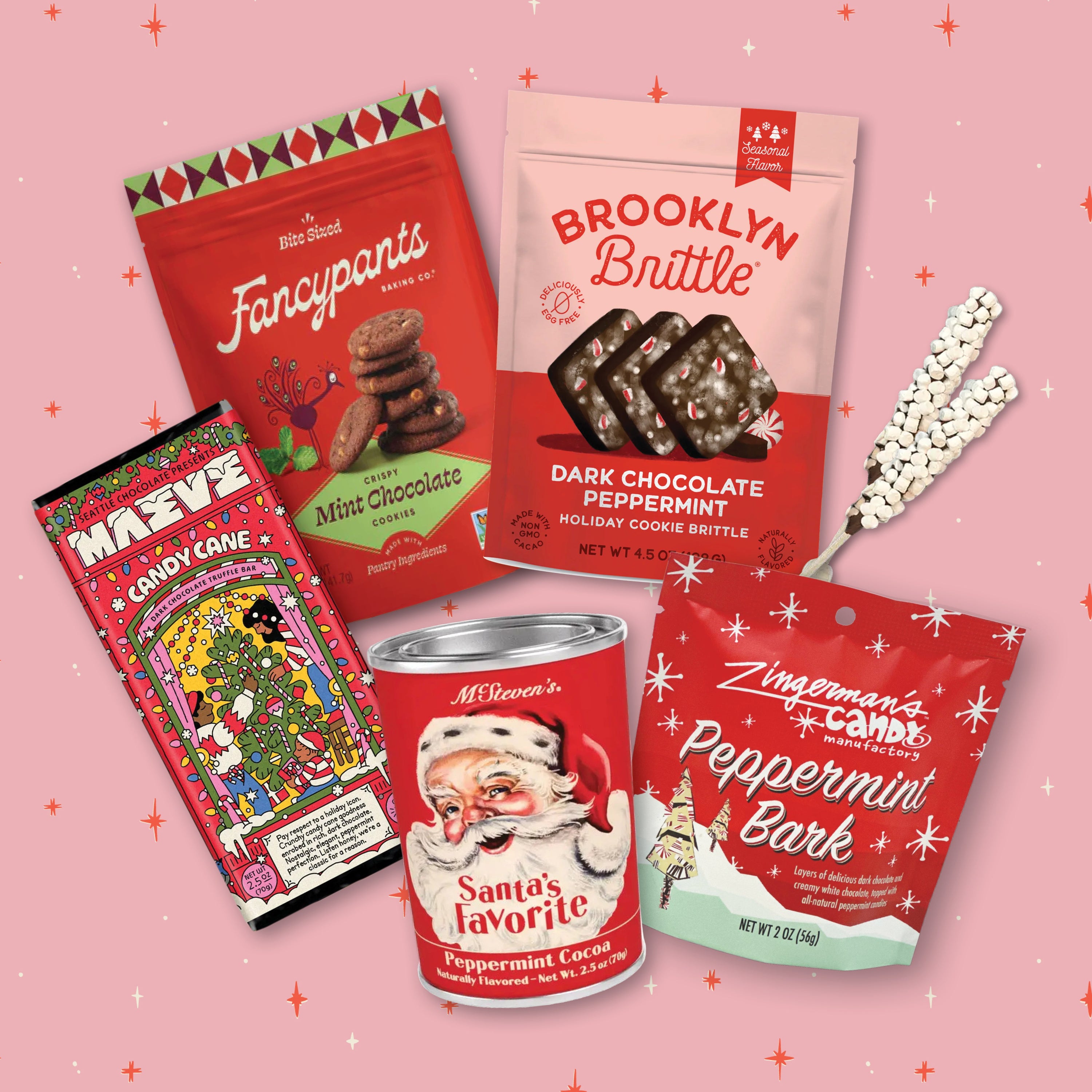 Santa's Snackies Holiday Gift Box