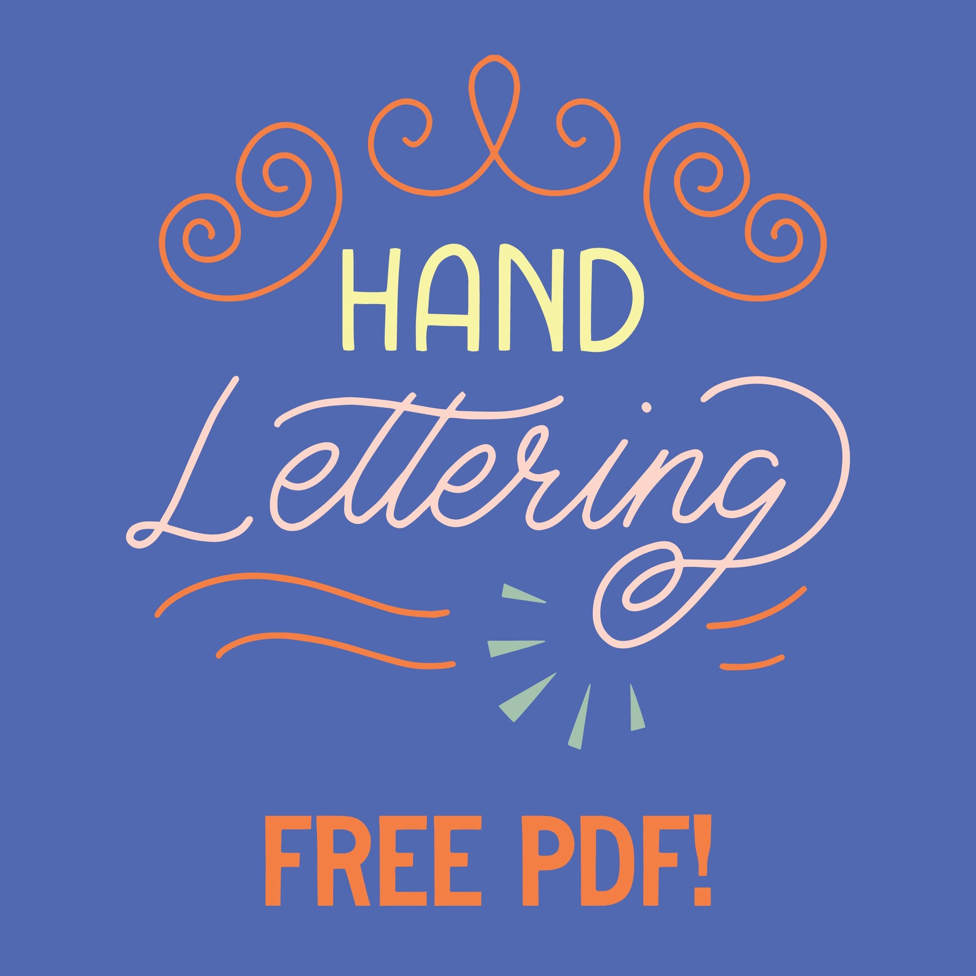 Hand-Lettering Booklet